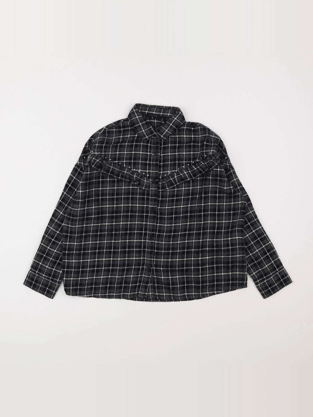IKKS - blouse noir - 8 ans