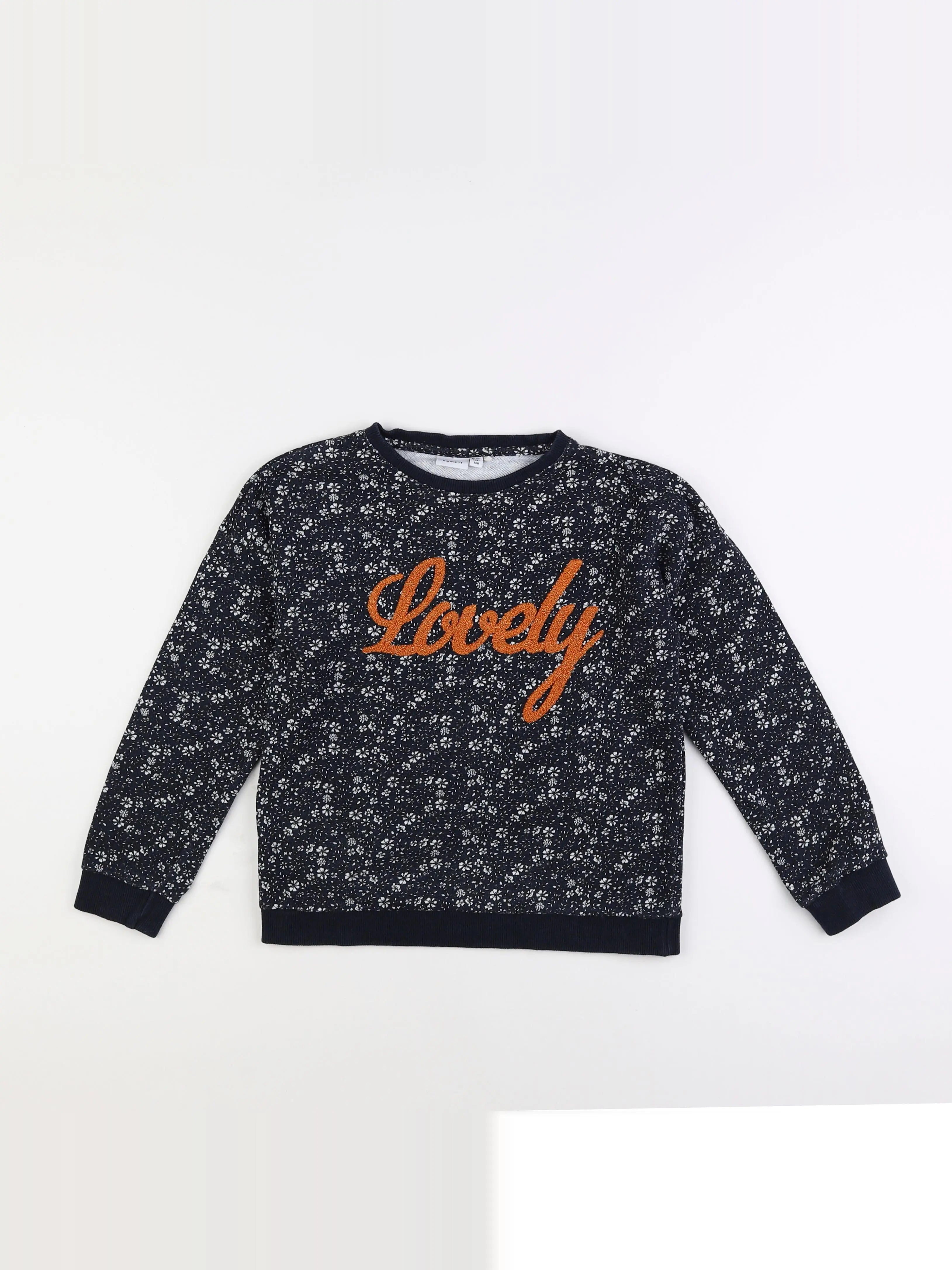 Name it - sweat bleu - 9/10 ans