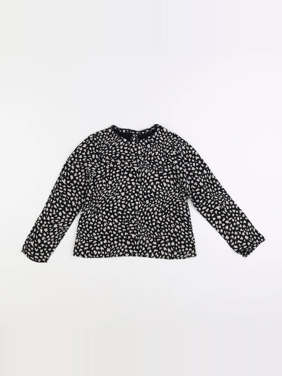 IKKS - blouse noir - 6 ans