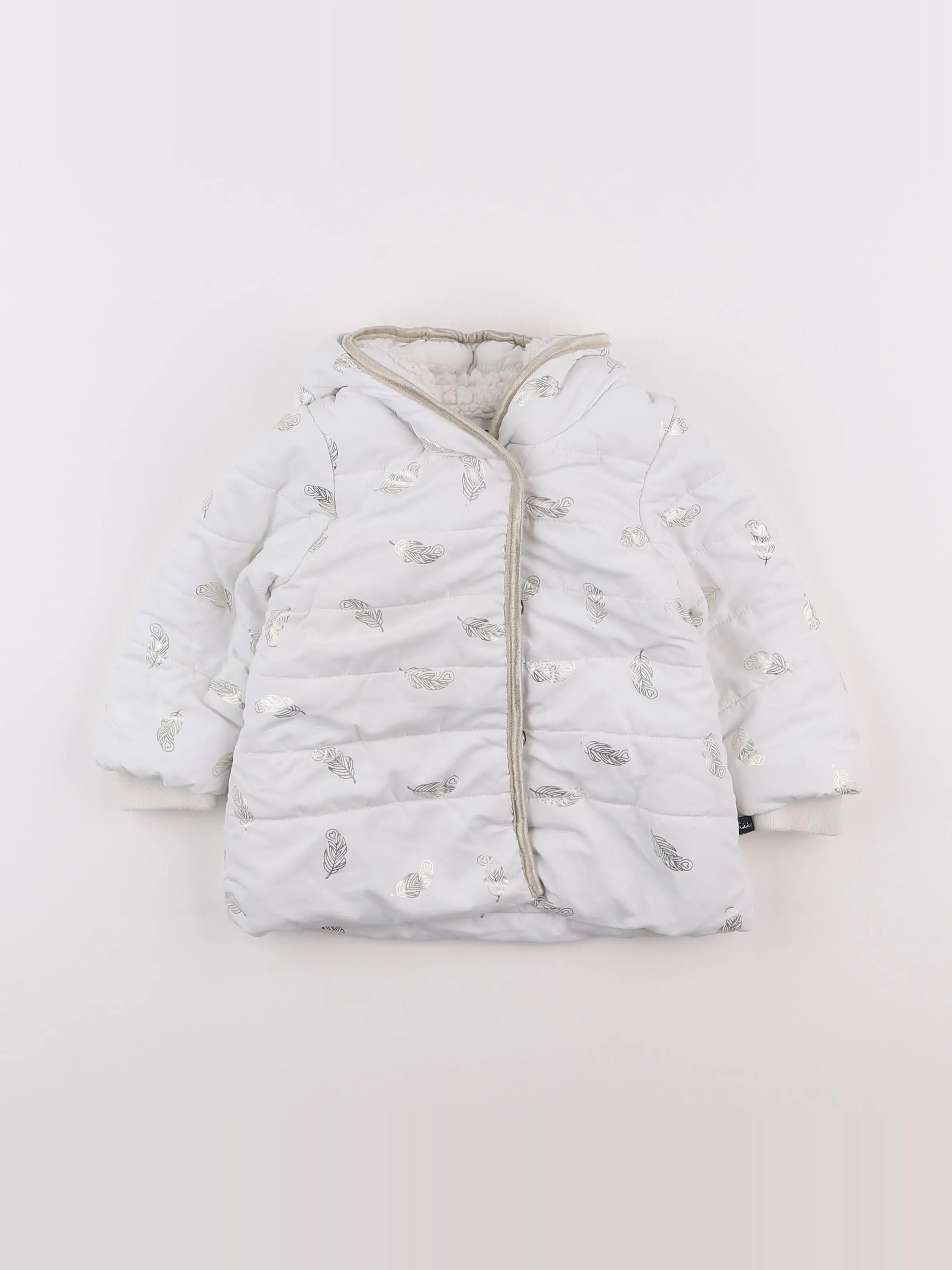 IKKS - doudoune blanc - 12 mois