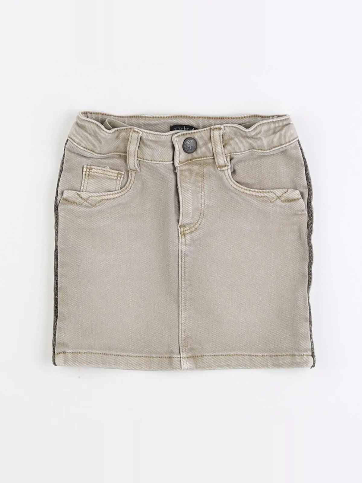 IKKS - jupe beige - 6 ans