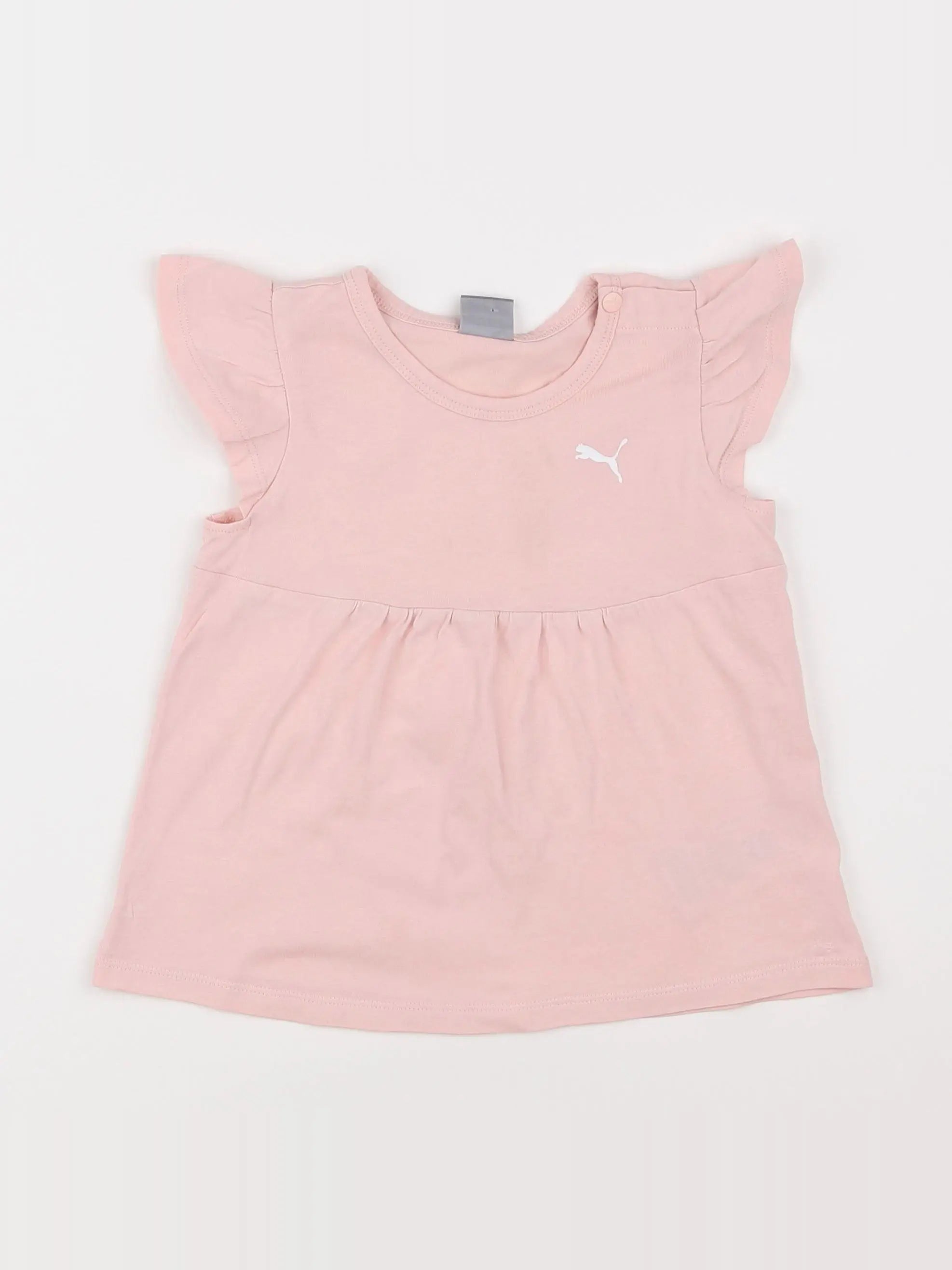 Puma - tee-shirt rose - 12/18 mois