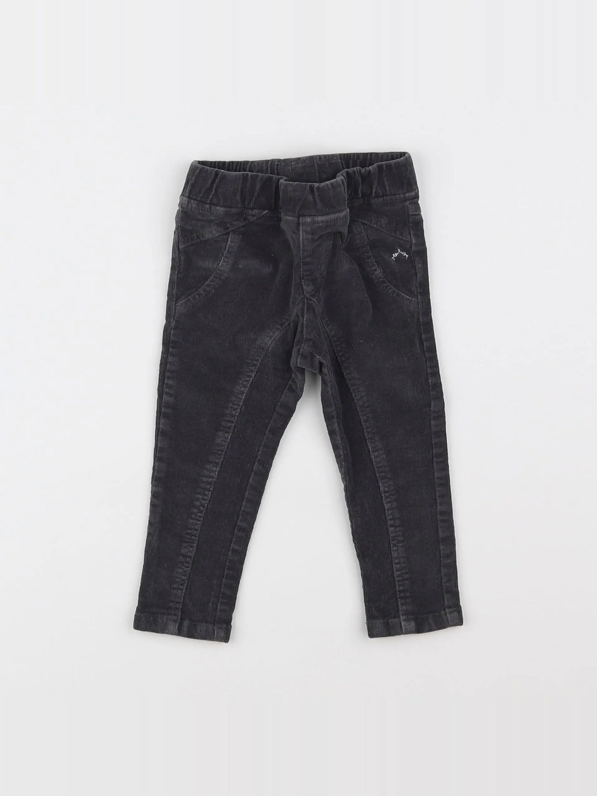 Nanos baby - jegging gris - 12 mois