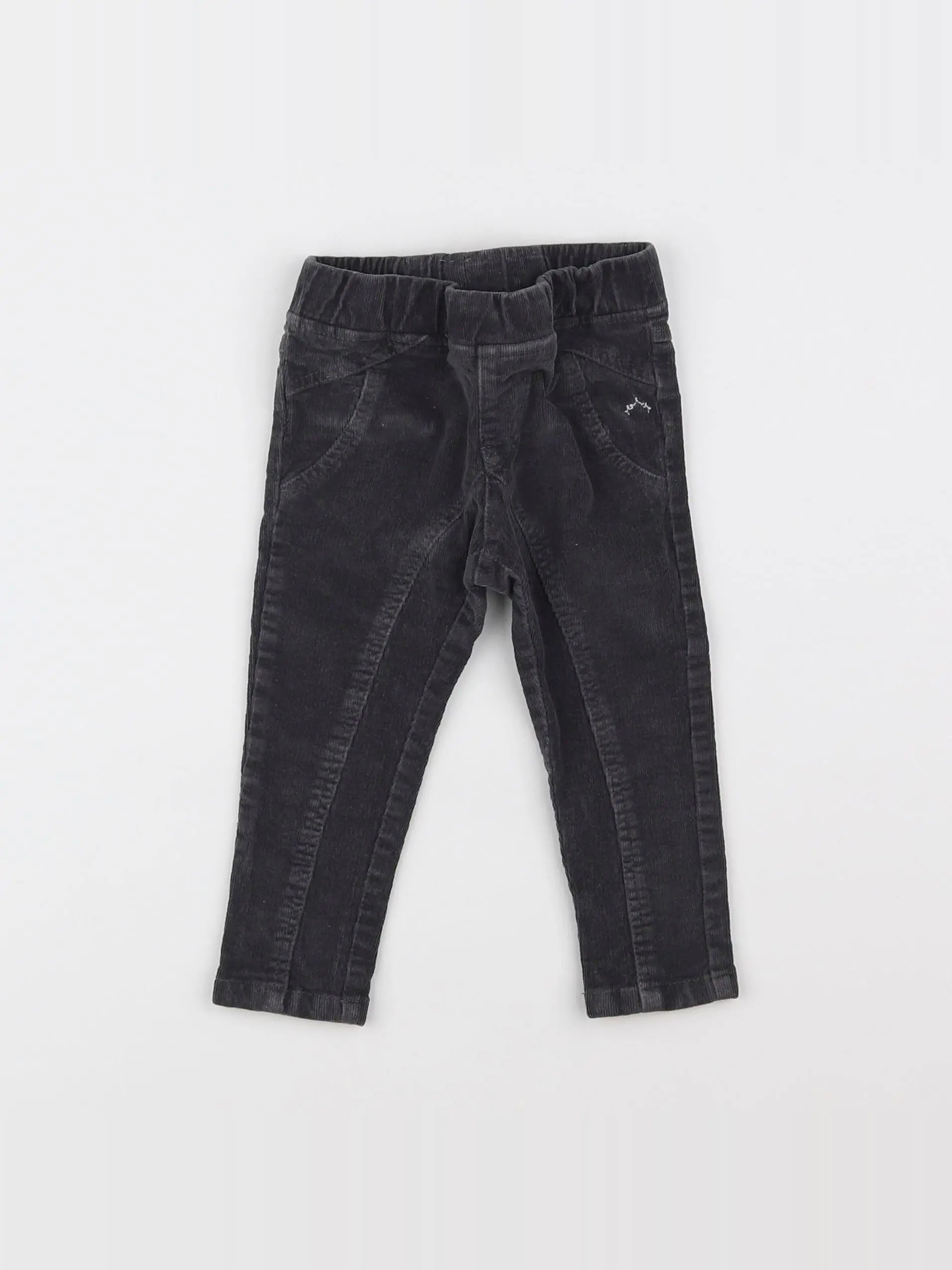 Nanos baby - jegging gris - 12 mois