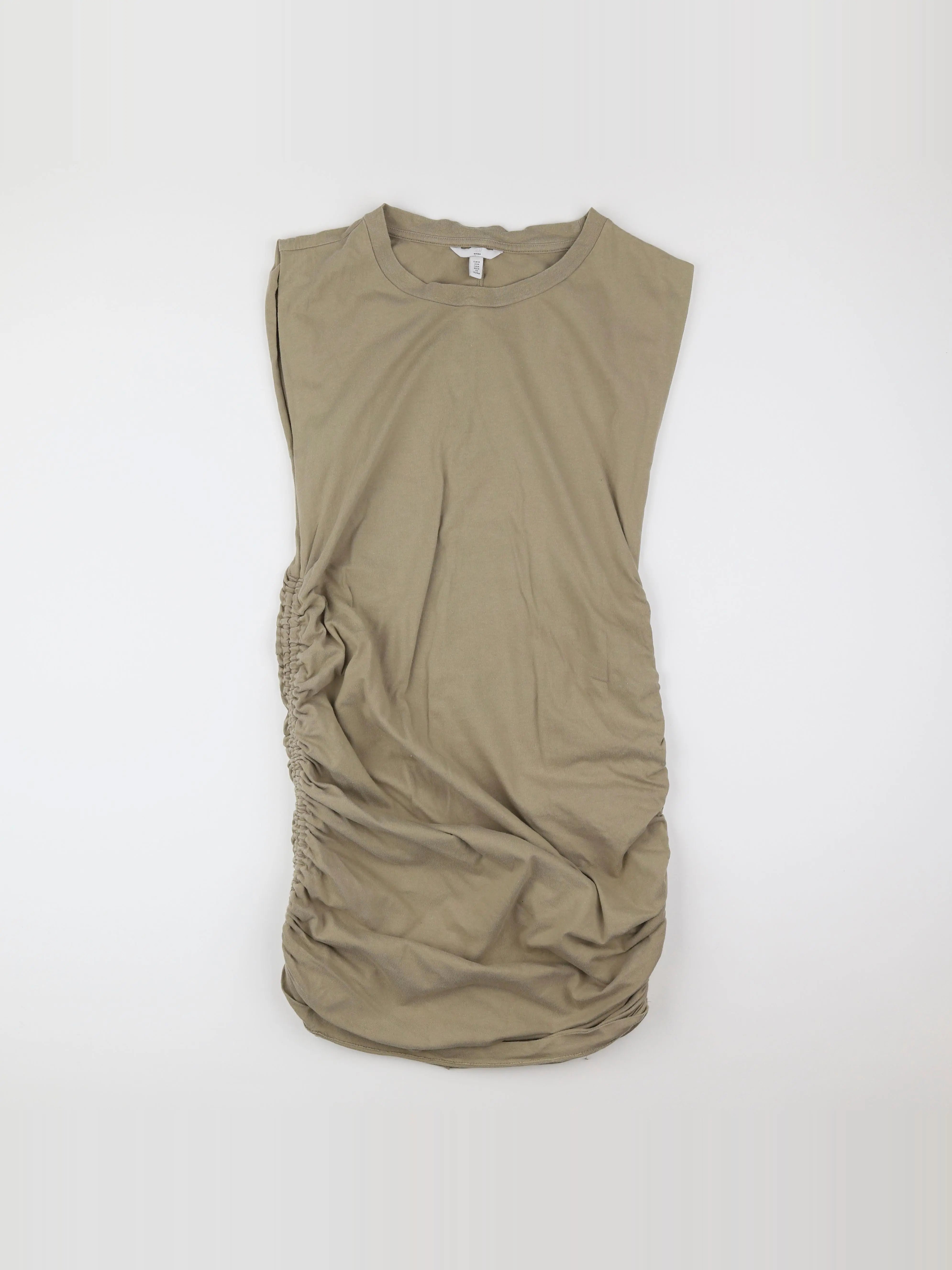 H&M - robe grossesse vert - 38