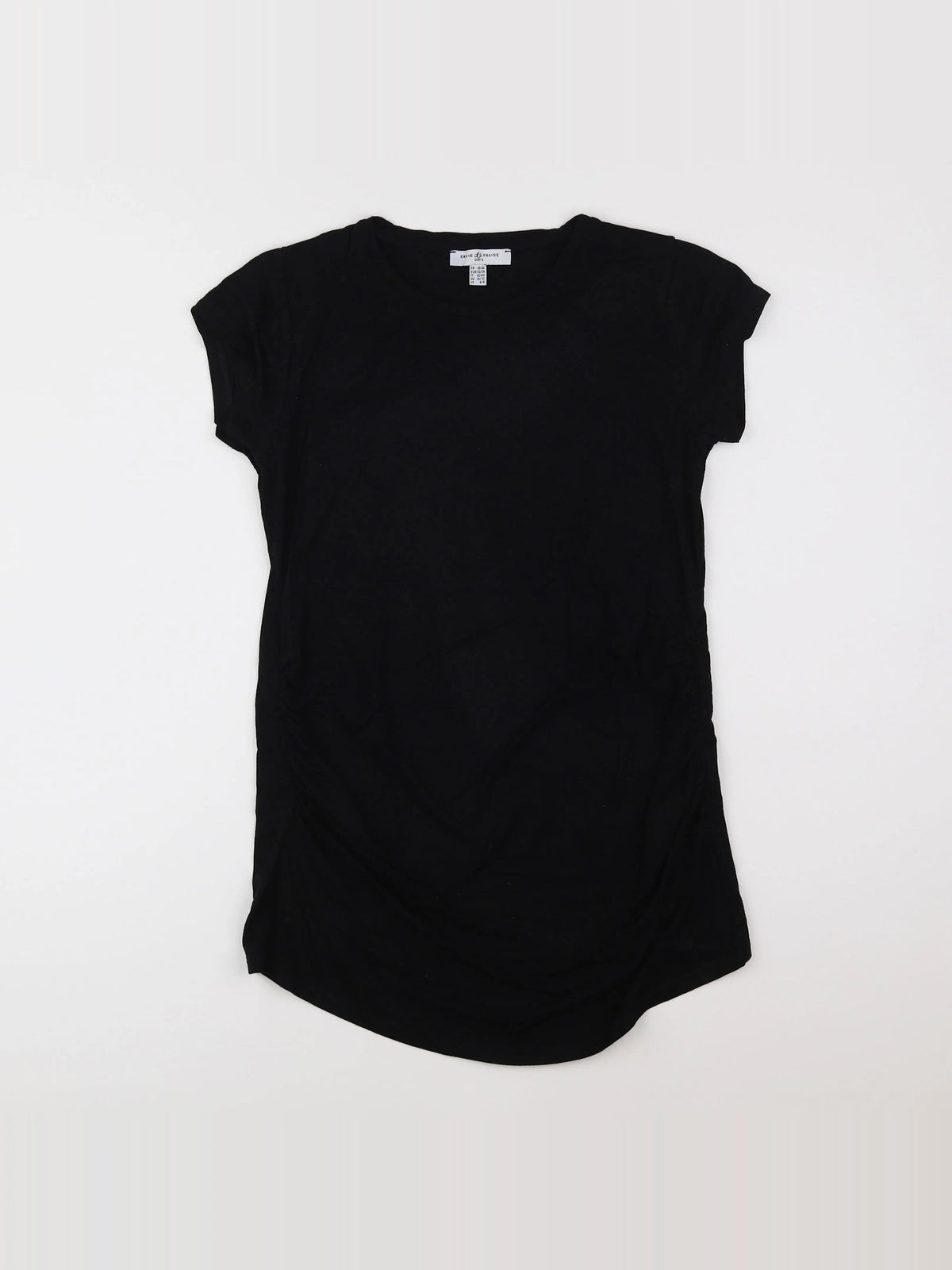 Envie de fraise - tee-shirt grossesse noir - 38 à 40