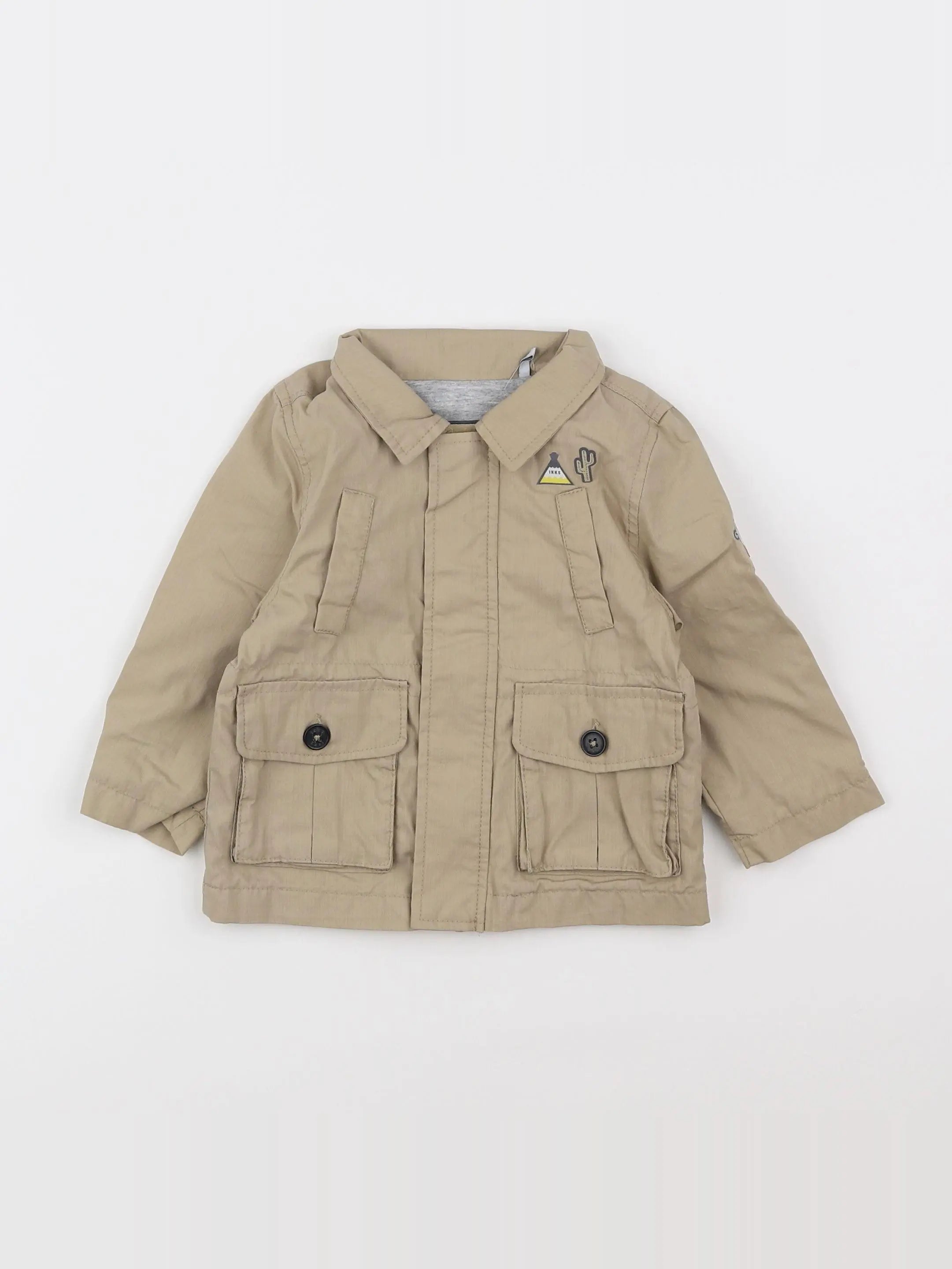 IKKS - veste marron - 12 mois