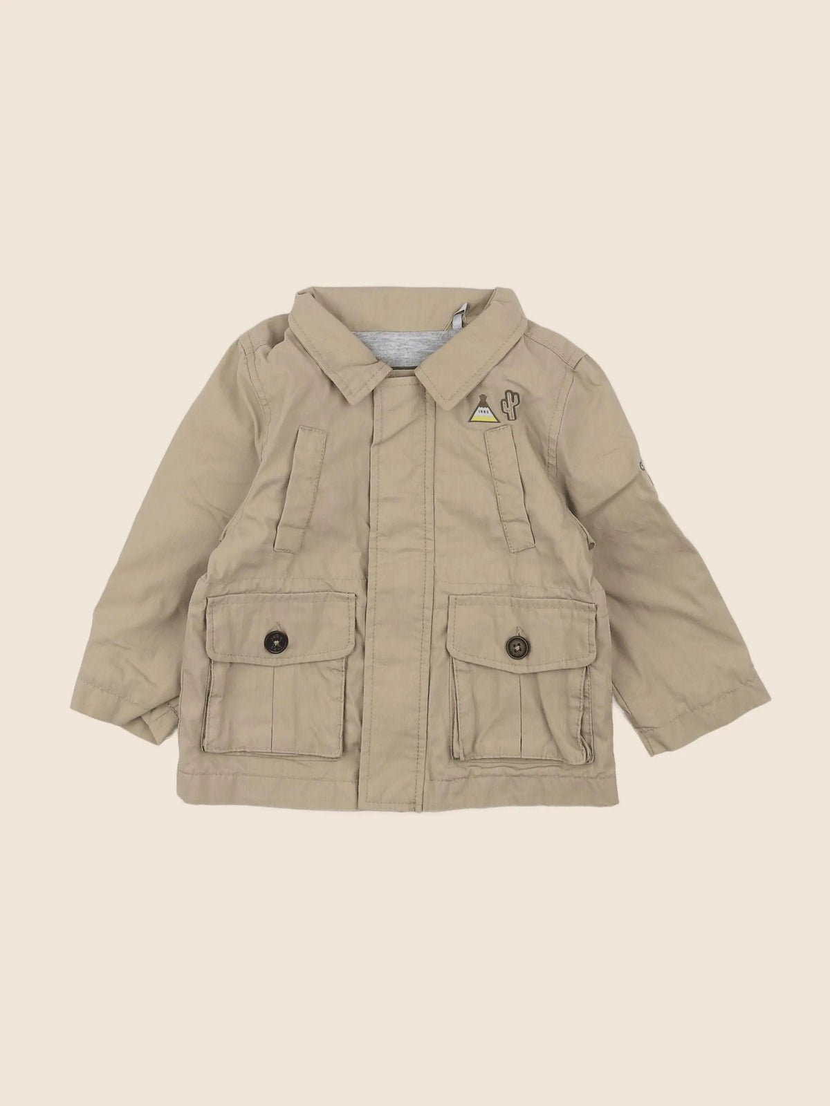 IKKS - veste marron - 12 mois