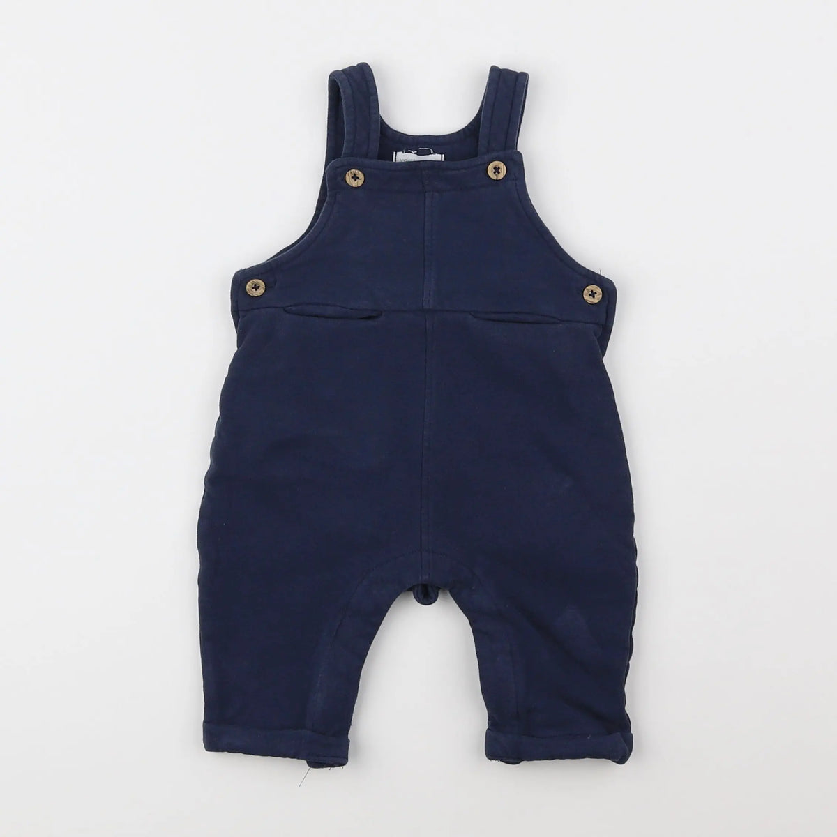 Vertbaudet - salopette bleu - 6 mois