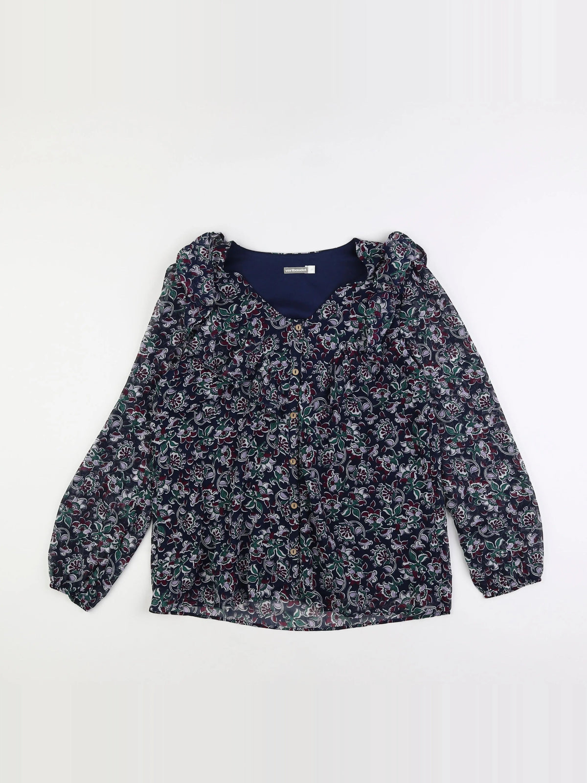 Vertbaudet - blouse grossesse bleu - 36
