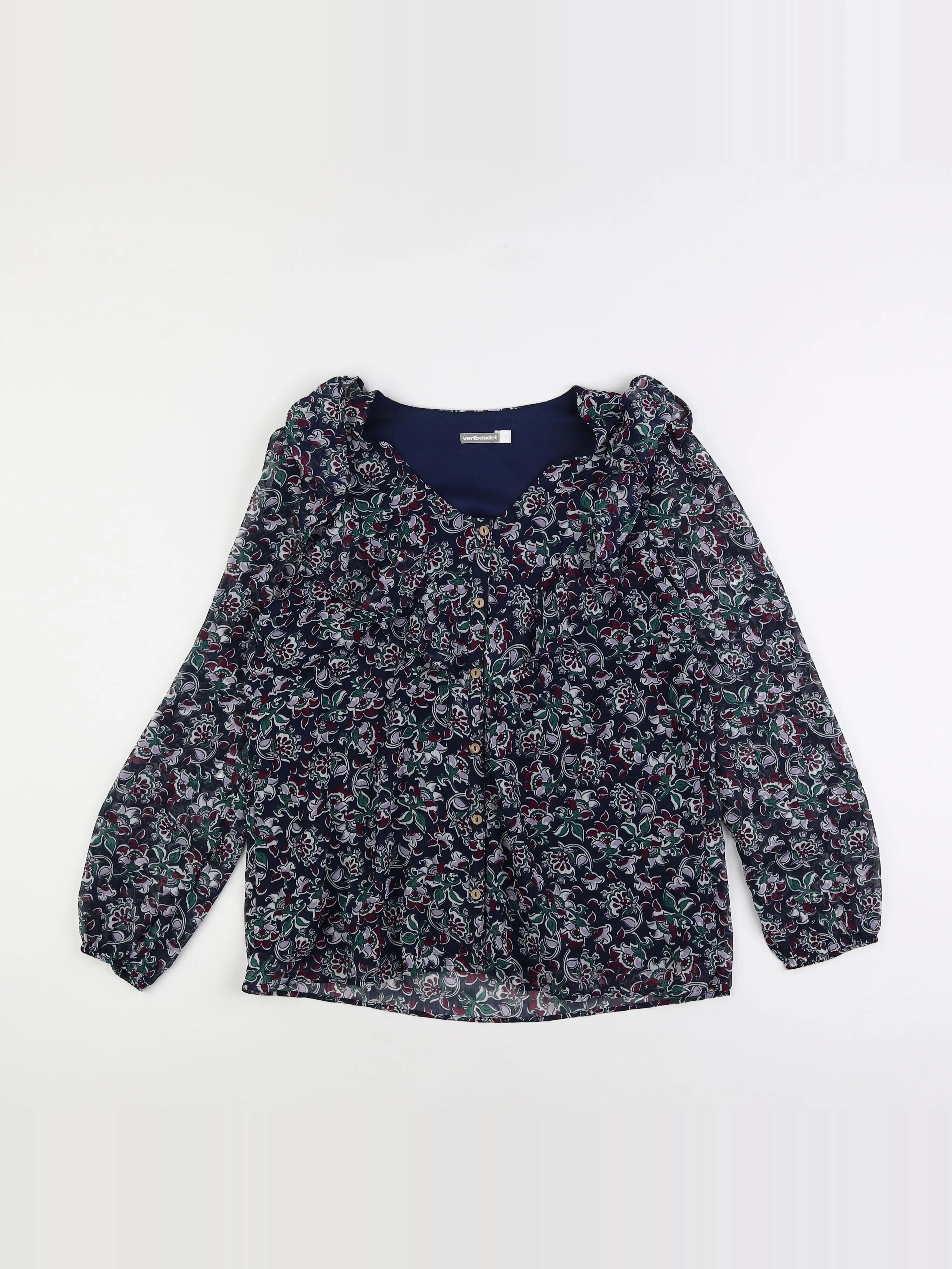 Vertbaudet - blouse grossesse bleu - 36