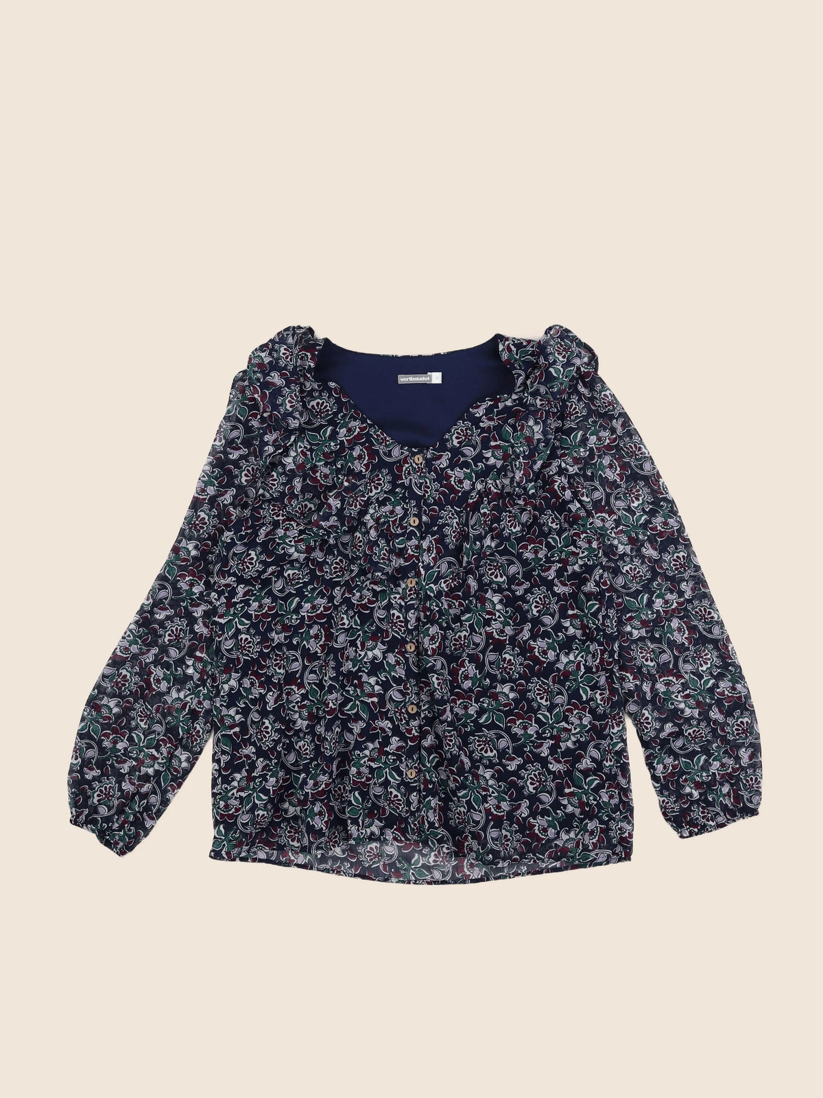 Vertbaudet - blouse grossesse bleu - 36
