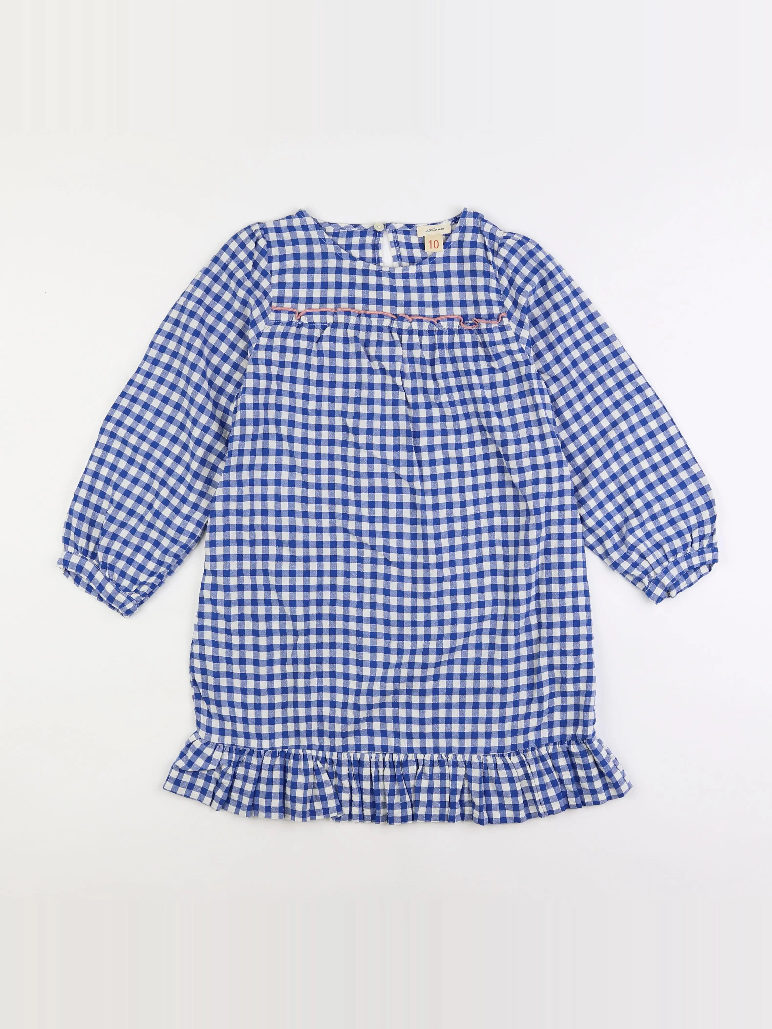 Bellerose - robe bleu - 10 ans