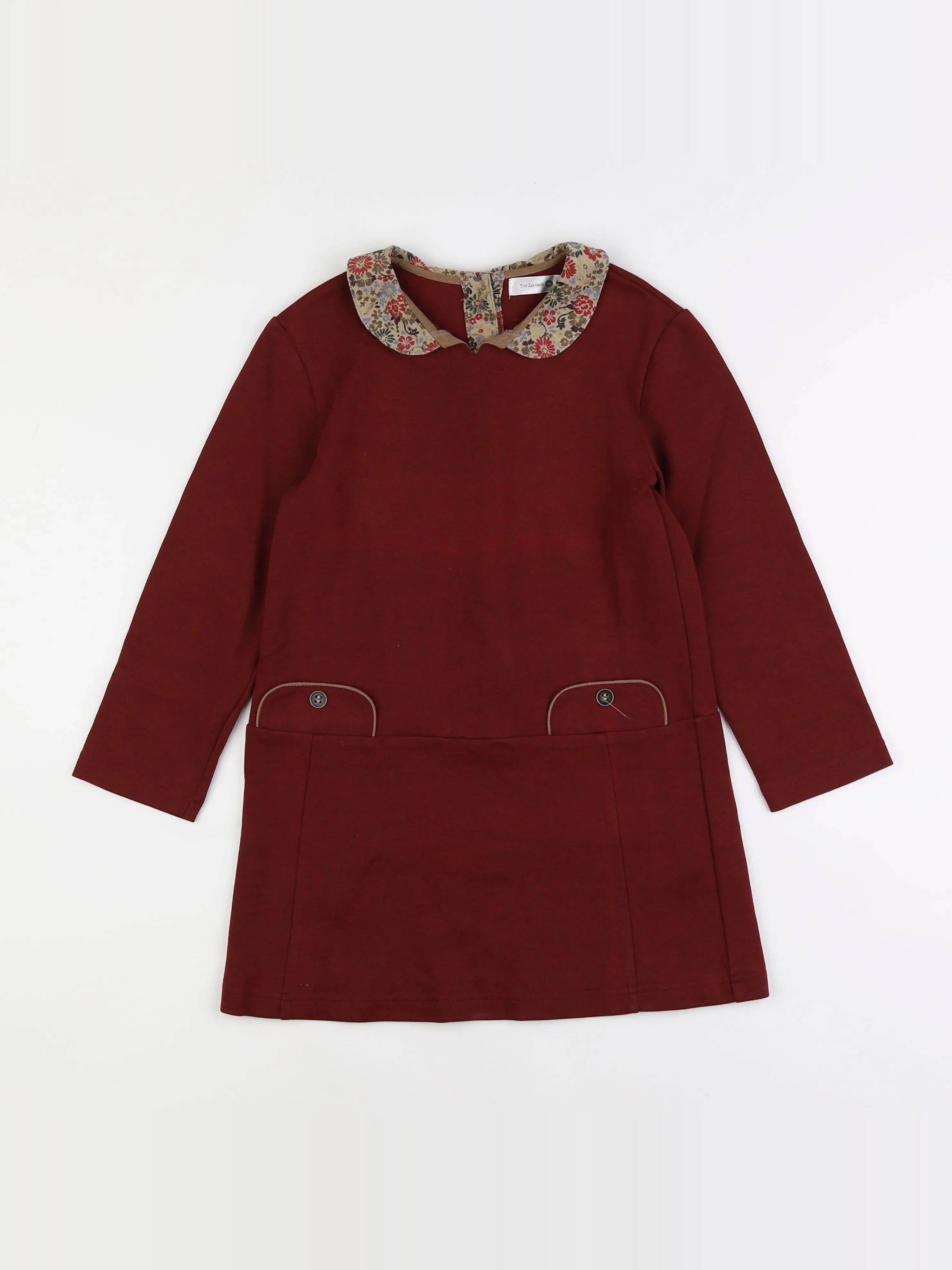 TroiZenfants - robe rouge - 10 ans