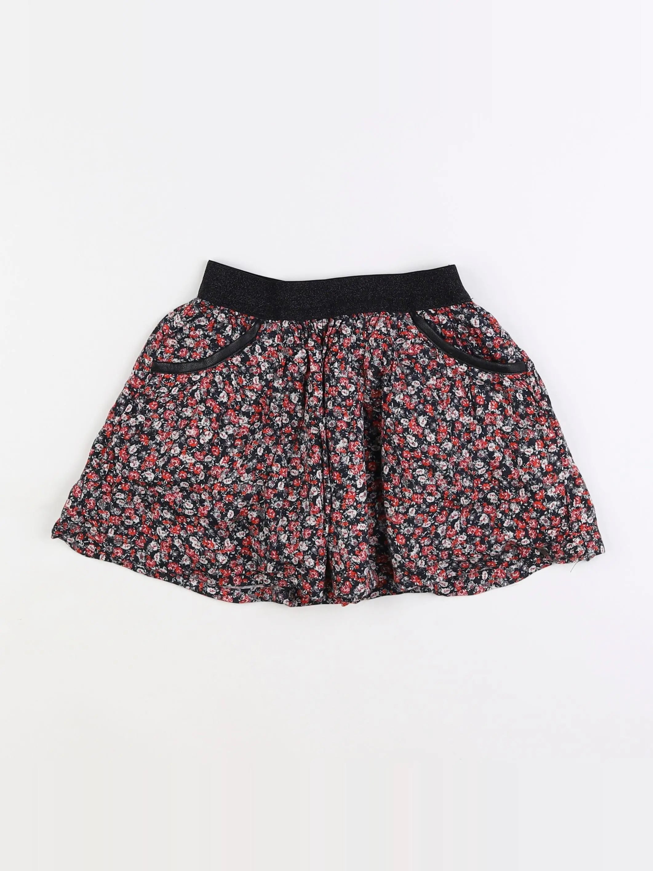 IKKS - jupe rouge - 6 ans