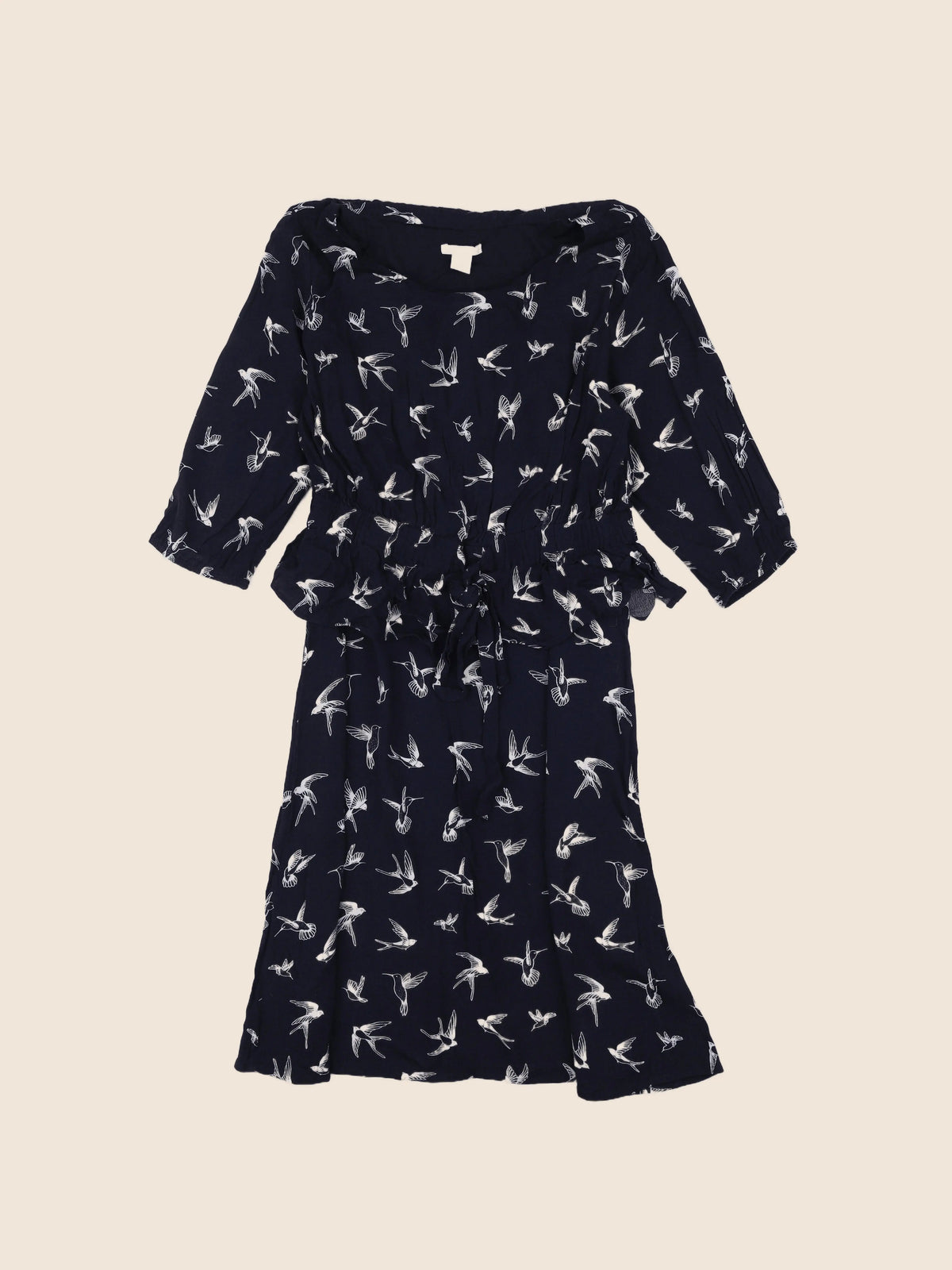 H&M - robe grossesse bleu - 38
