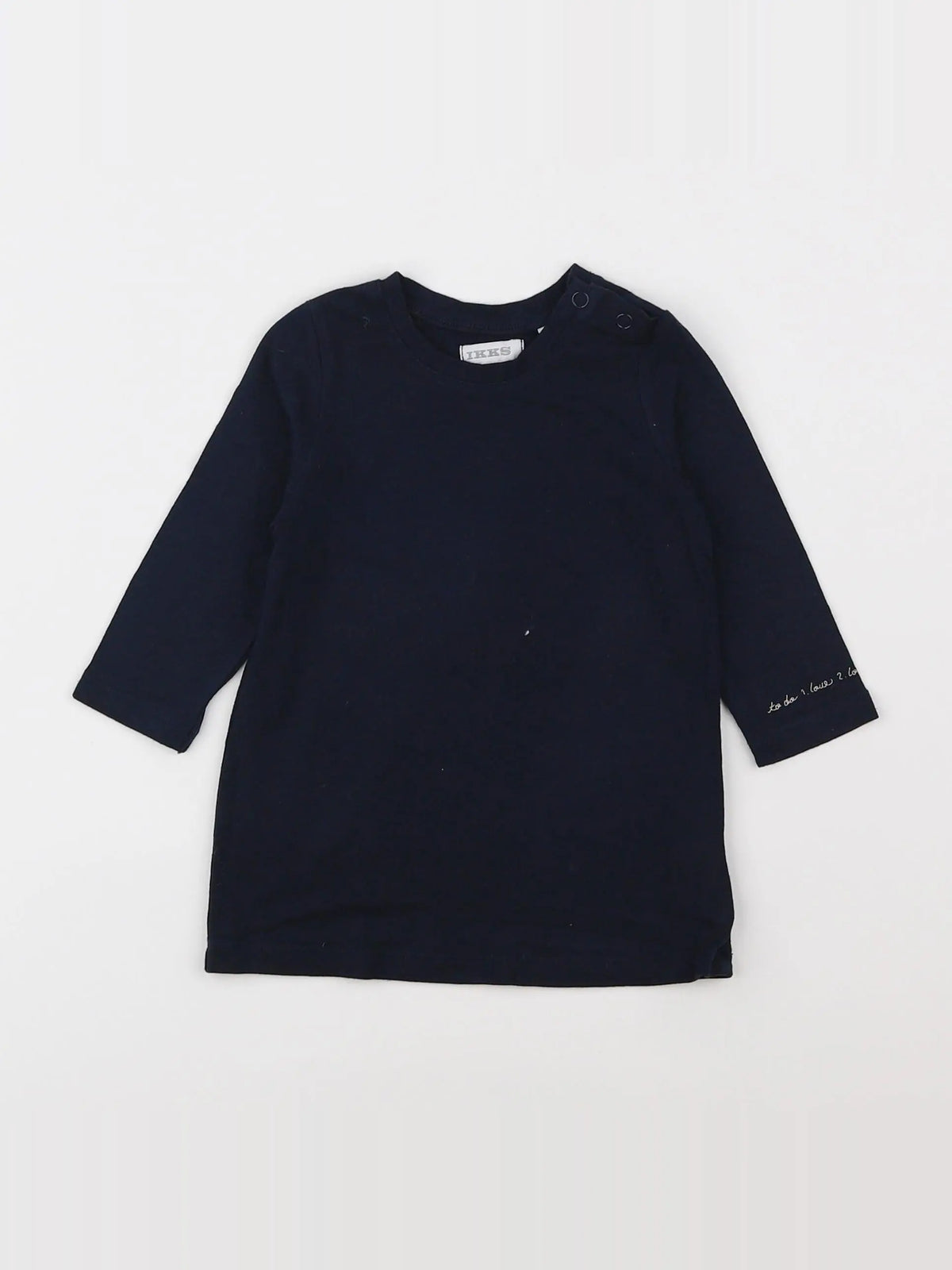 IKKS - robe bleu - 6 mois