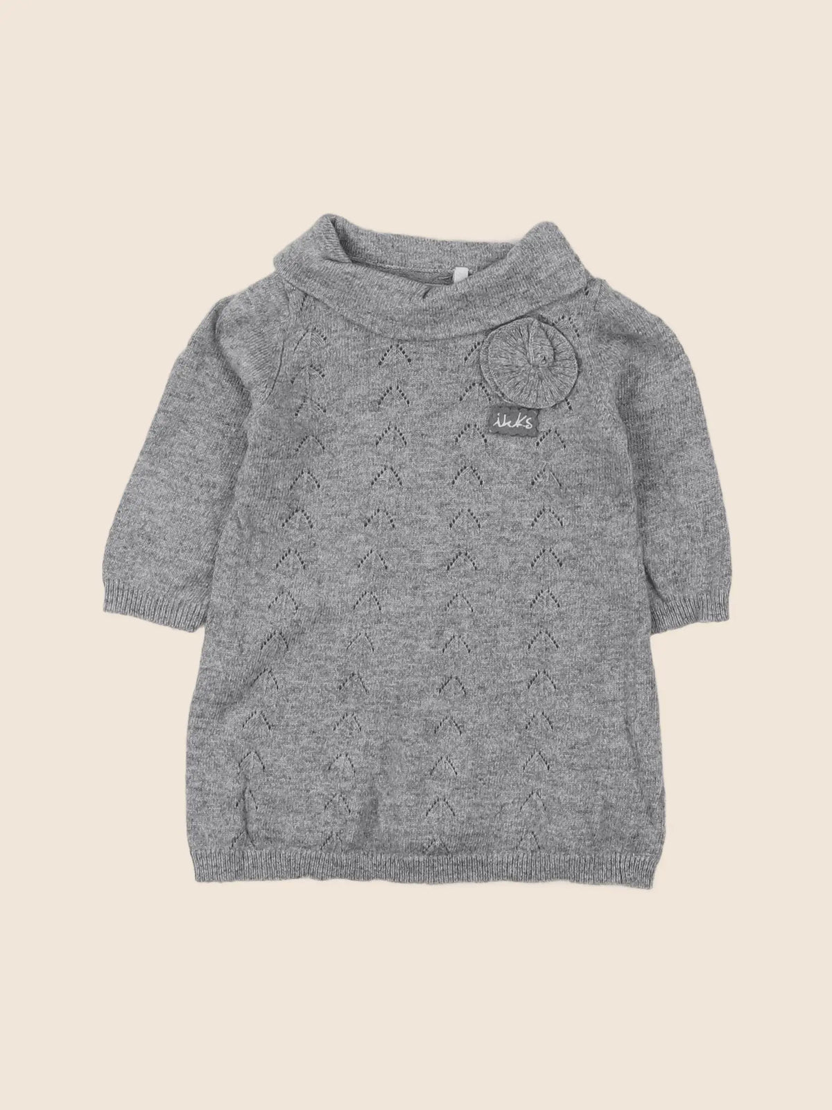 IKKS - robe gris - 3 mois