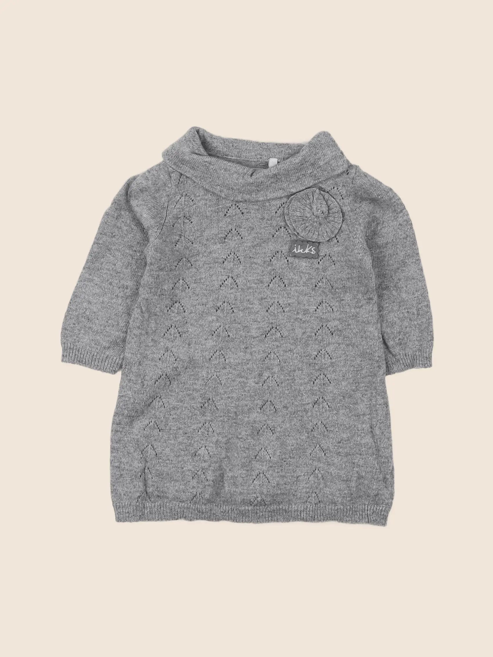 IKKS - robe gris - 3 mois