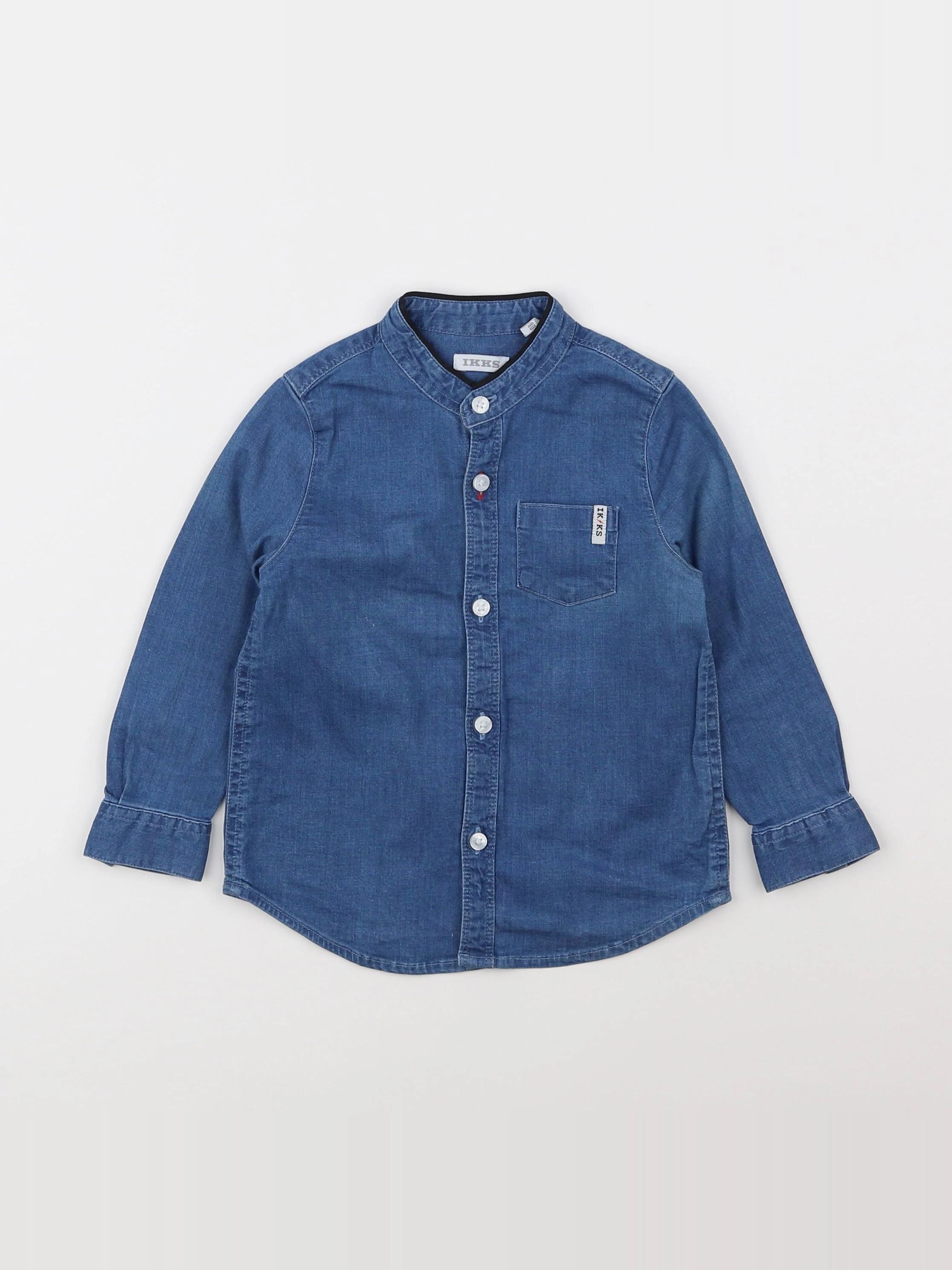 IKKS - chemise bleu - 18 mois