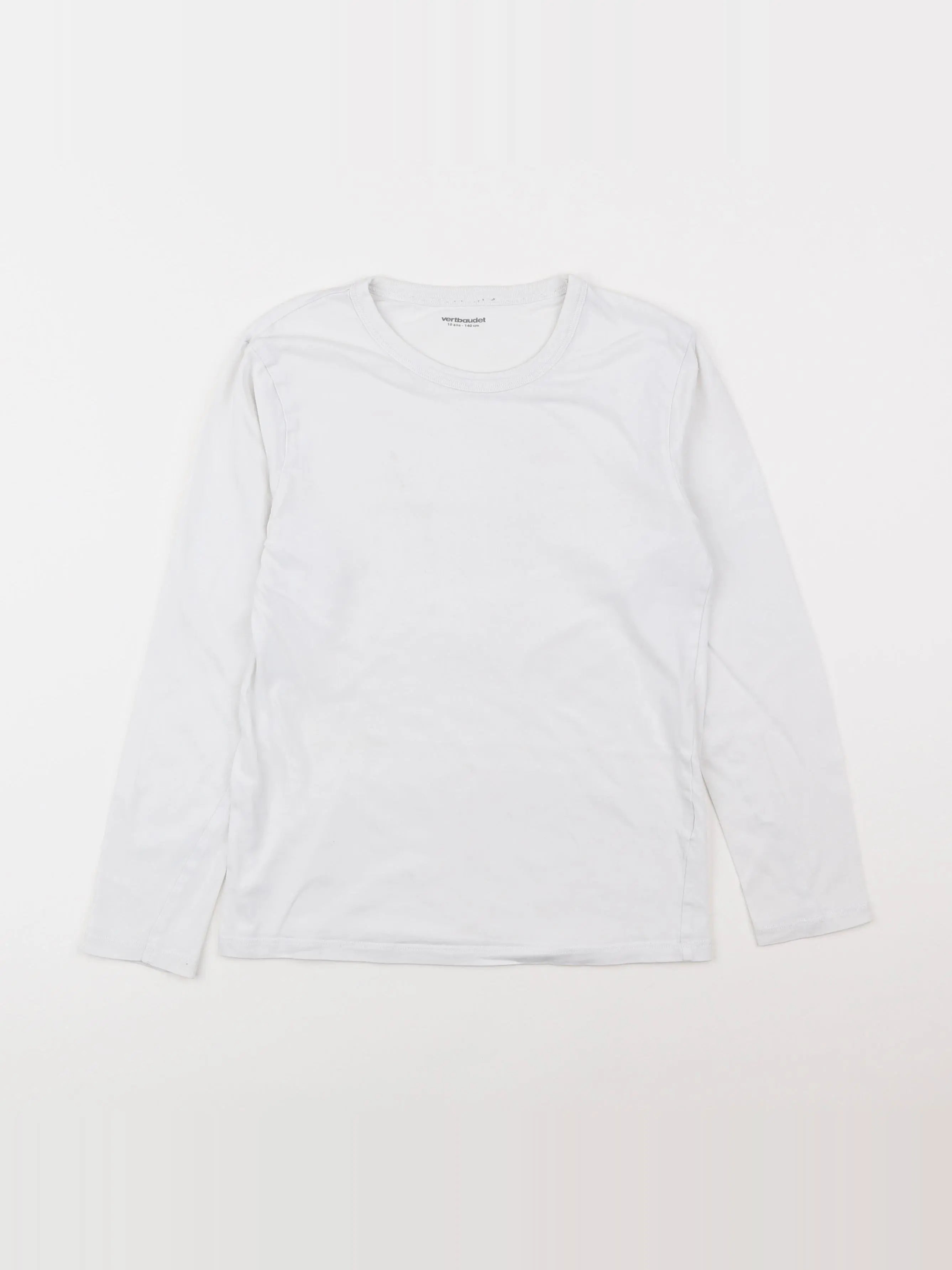 Vertbaudet - maillot de corps blanc - 10 ans