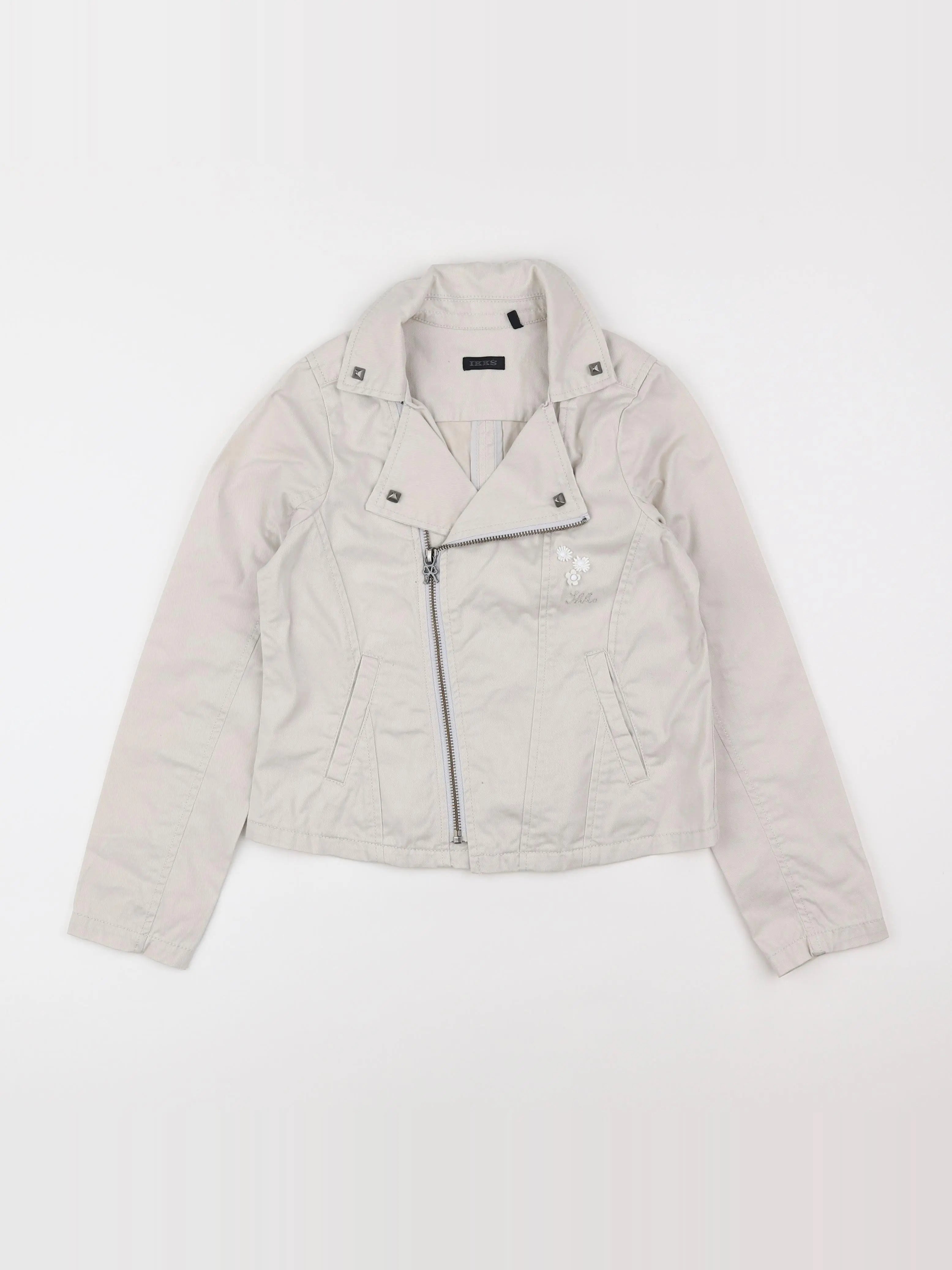 IKKS - veste beige - 10 ans