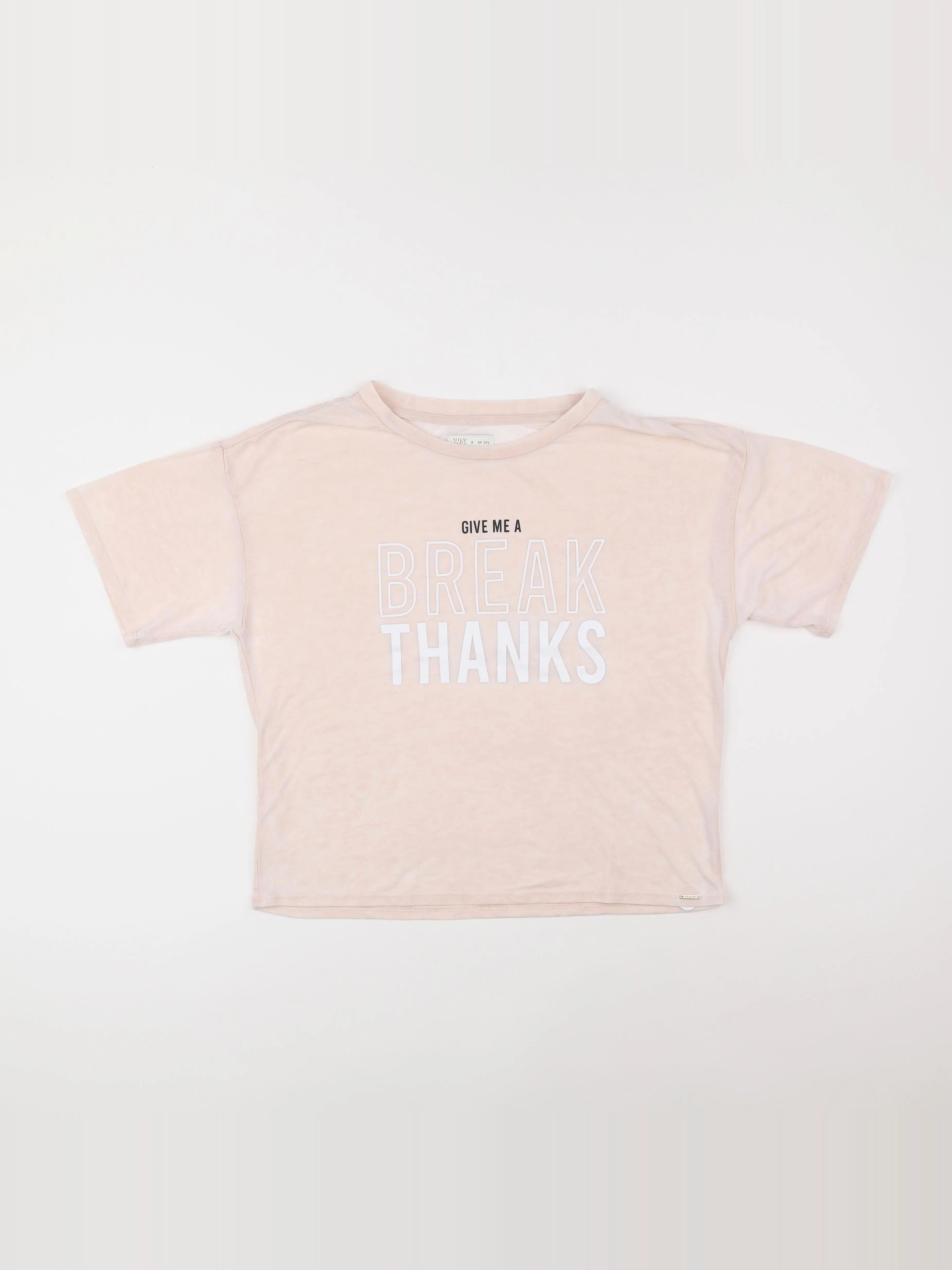 IKKS - tee-shirt rose - 12 ans