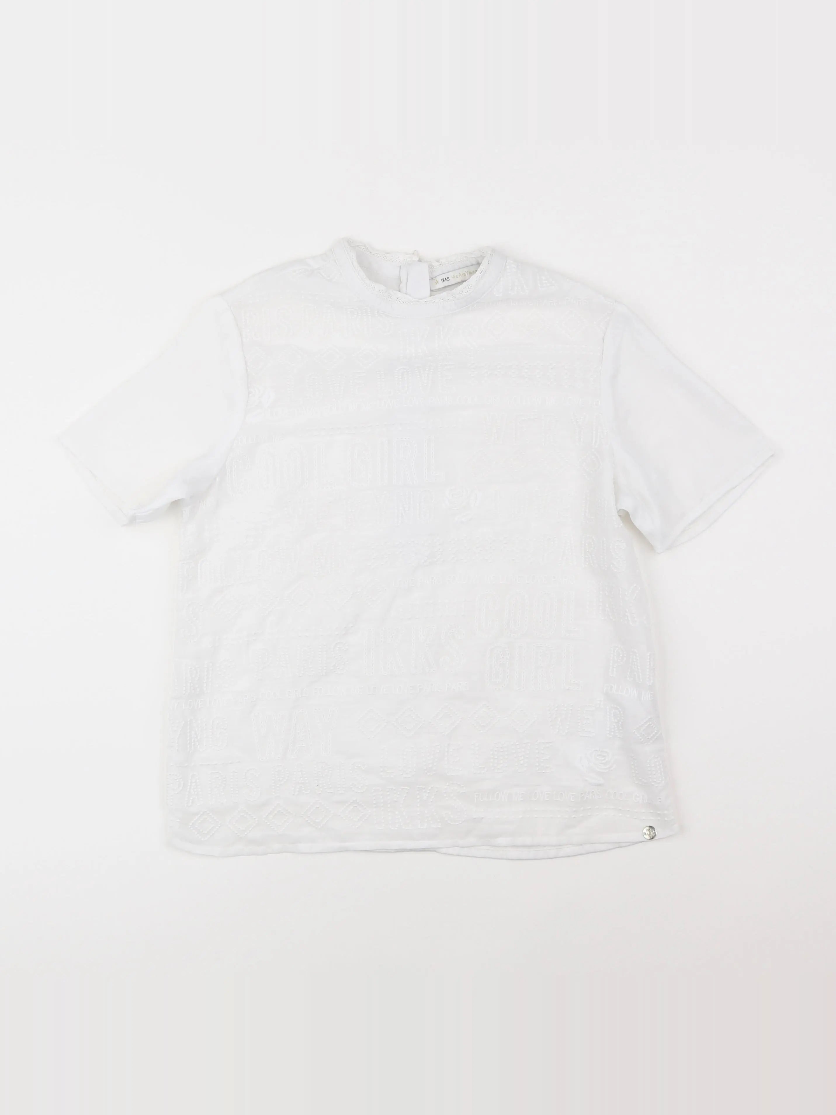 IKKS - blouse blanc - 12 ans