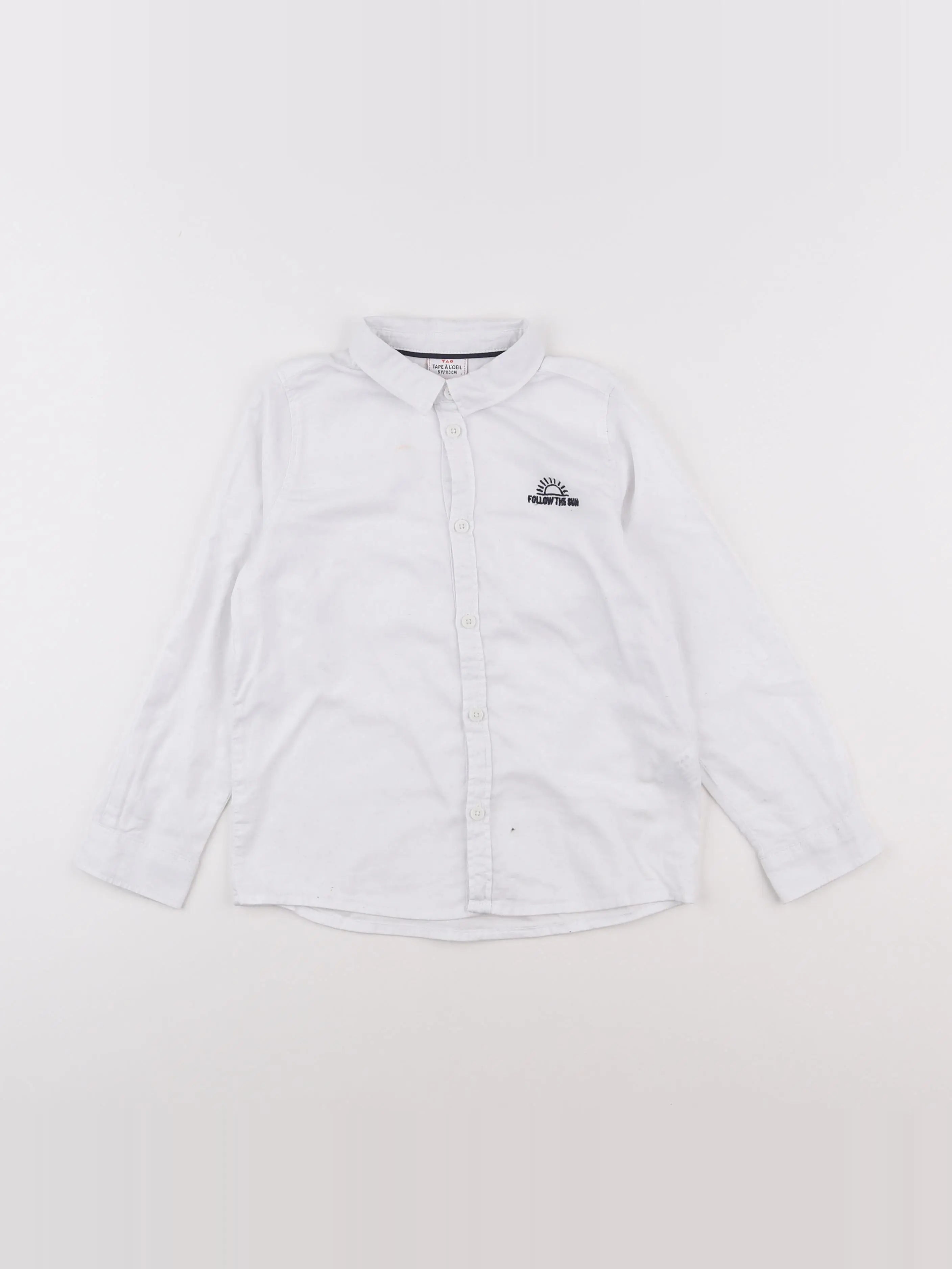 Tape à l'oeil - chemise blanc - 5 ans