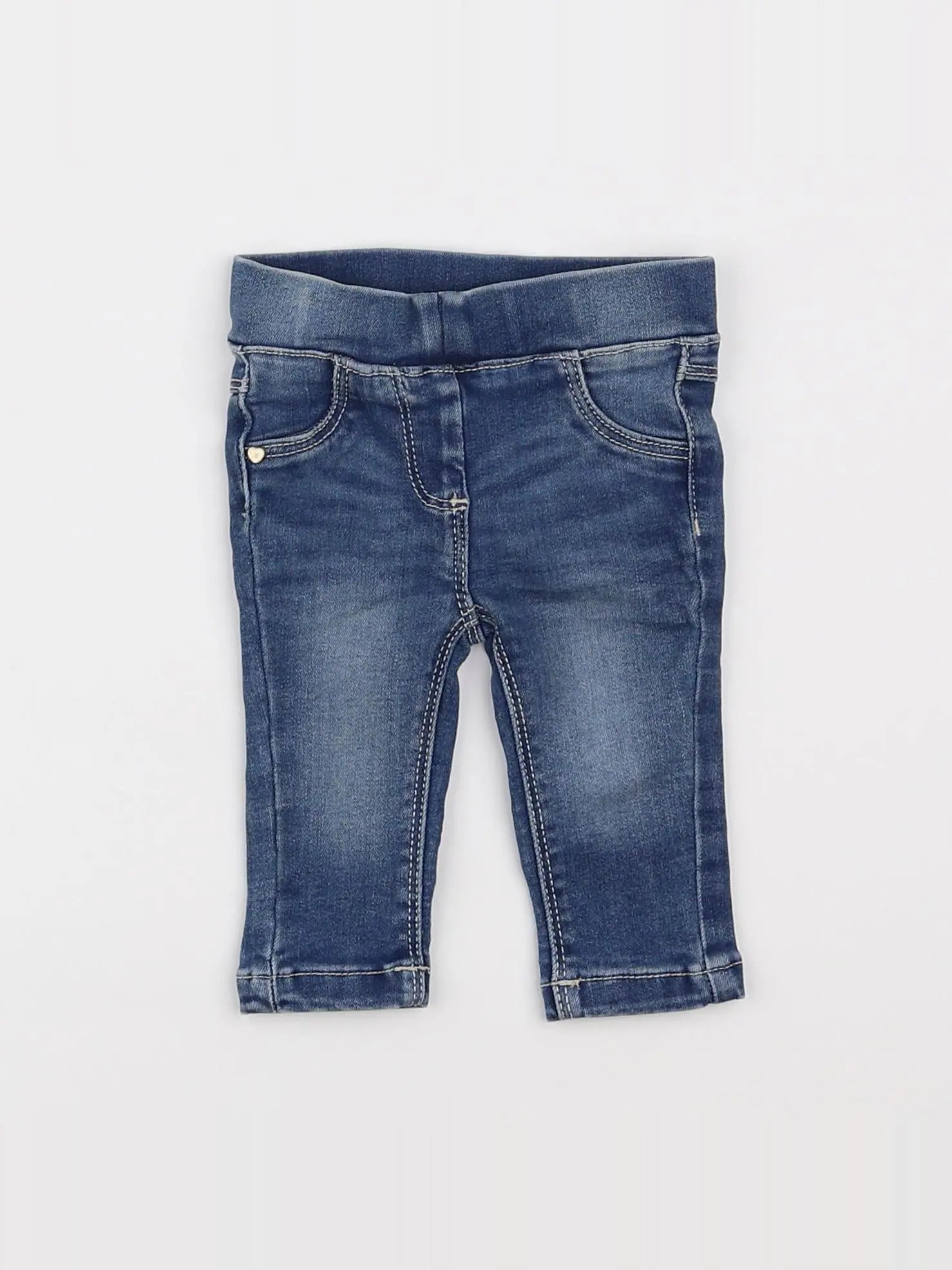 Tape à l'oeil - jegging bleu - 3 mois