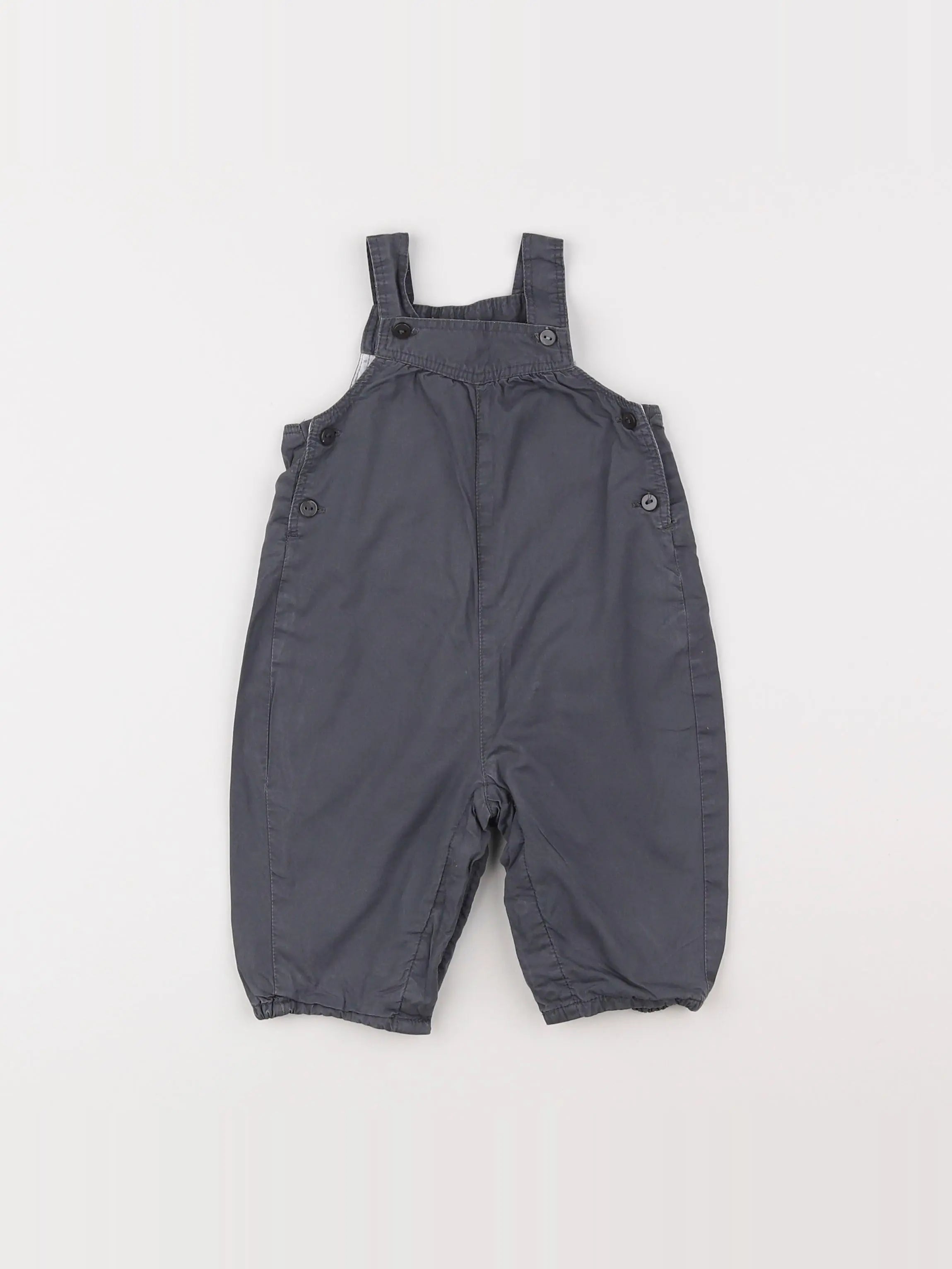 Boutchou - salopette gris - 3 mois