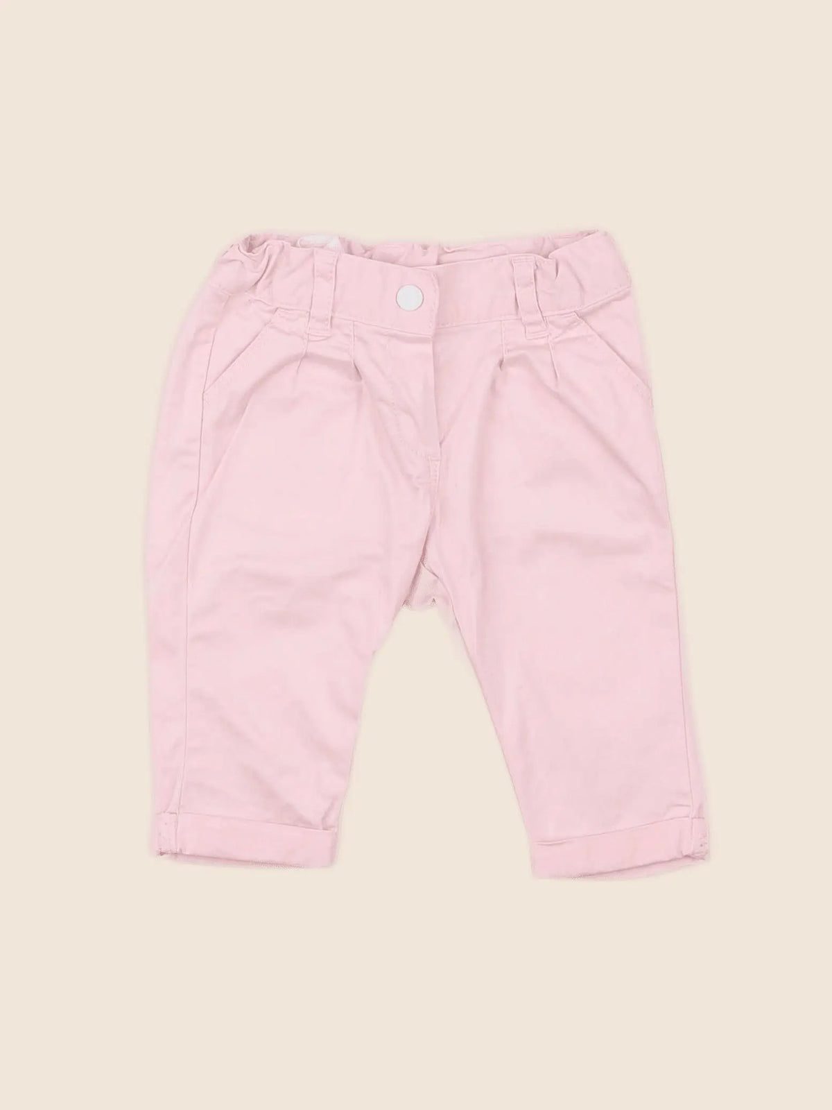 Petit Bateau - pantalon rose - 3 mois