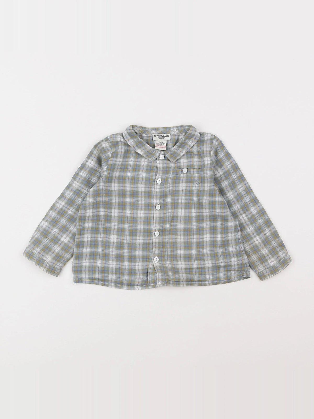 Cyrillus - blouse multicolore - 18 mois