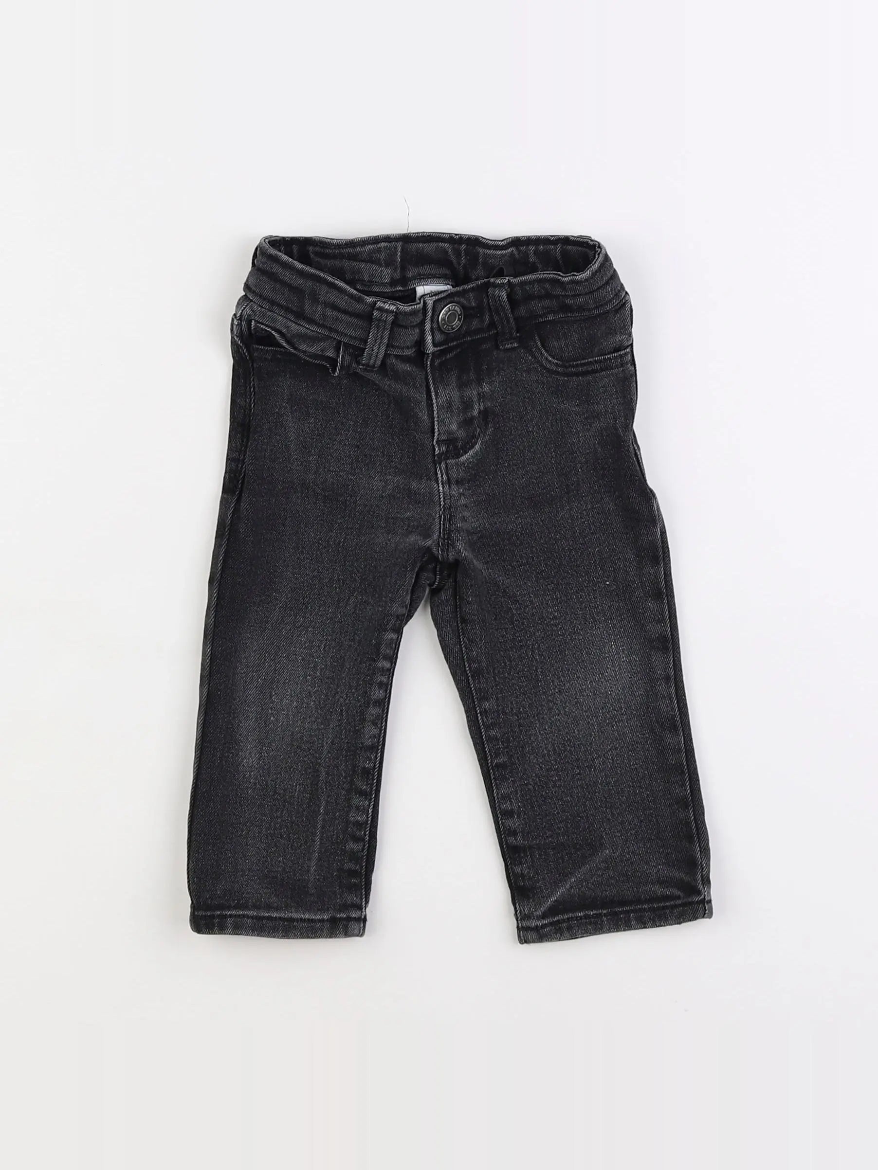 GAP - jean noir - 12/18 mois