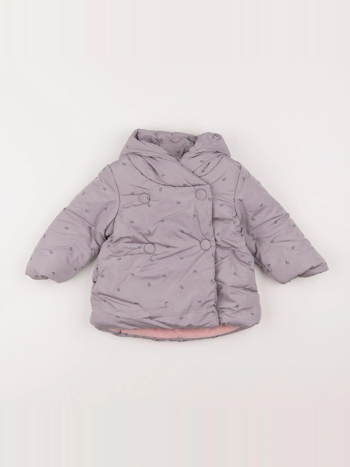 Cadet Rousselle - doudoune violet - 12 mois