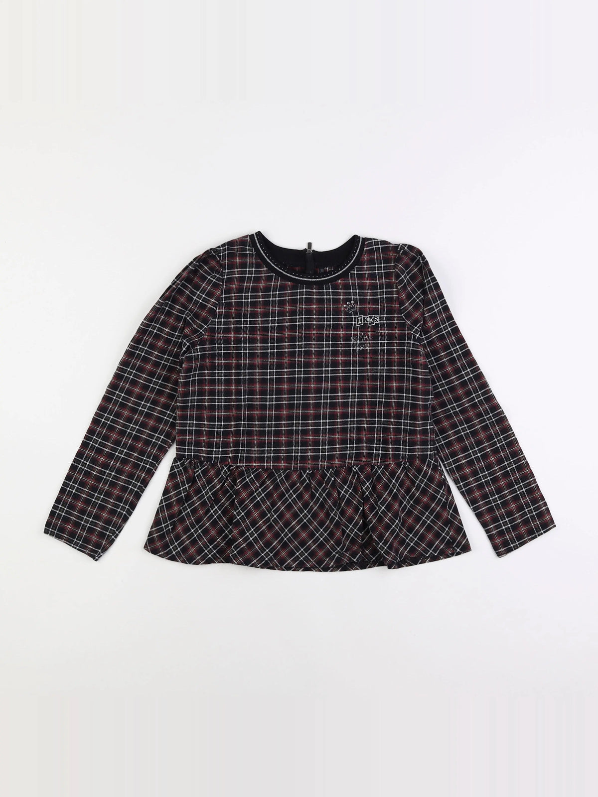 IKKS - blouse rouge - 10 ans