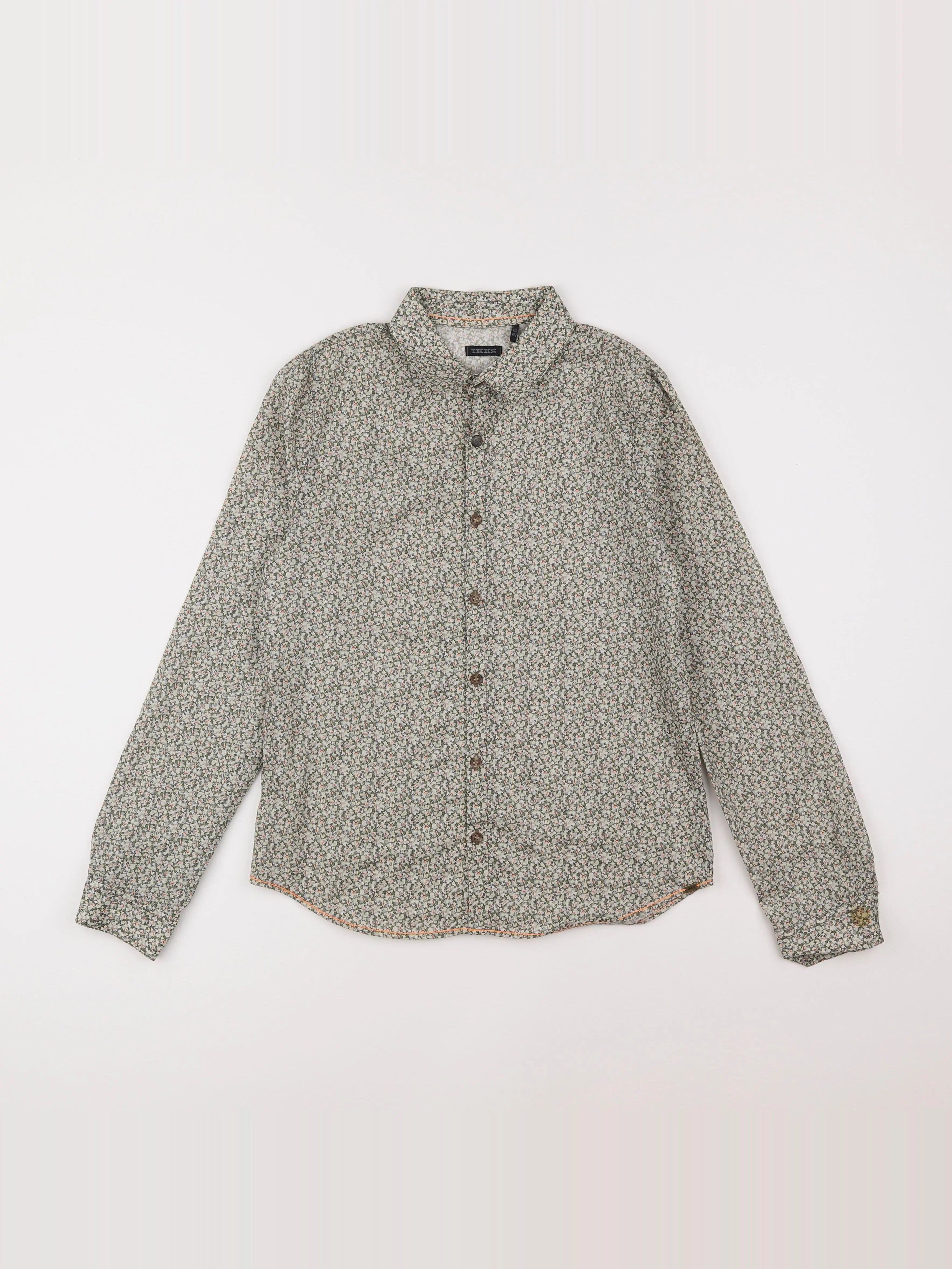 IKKS - chemise vert - 12 ans