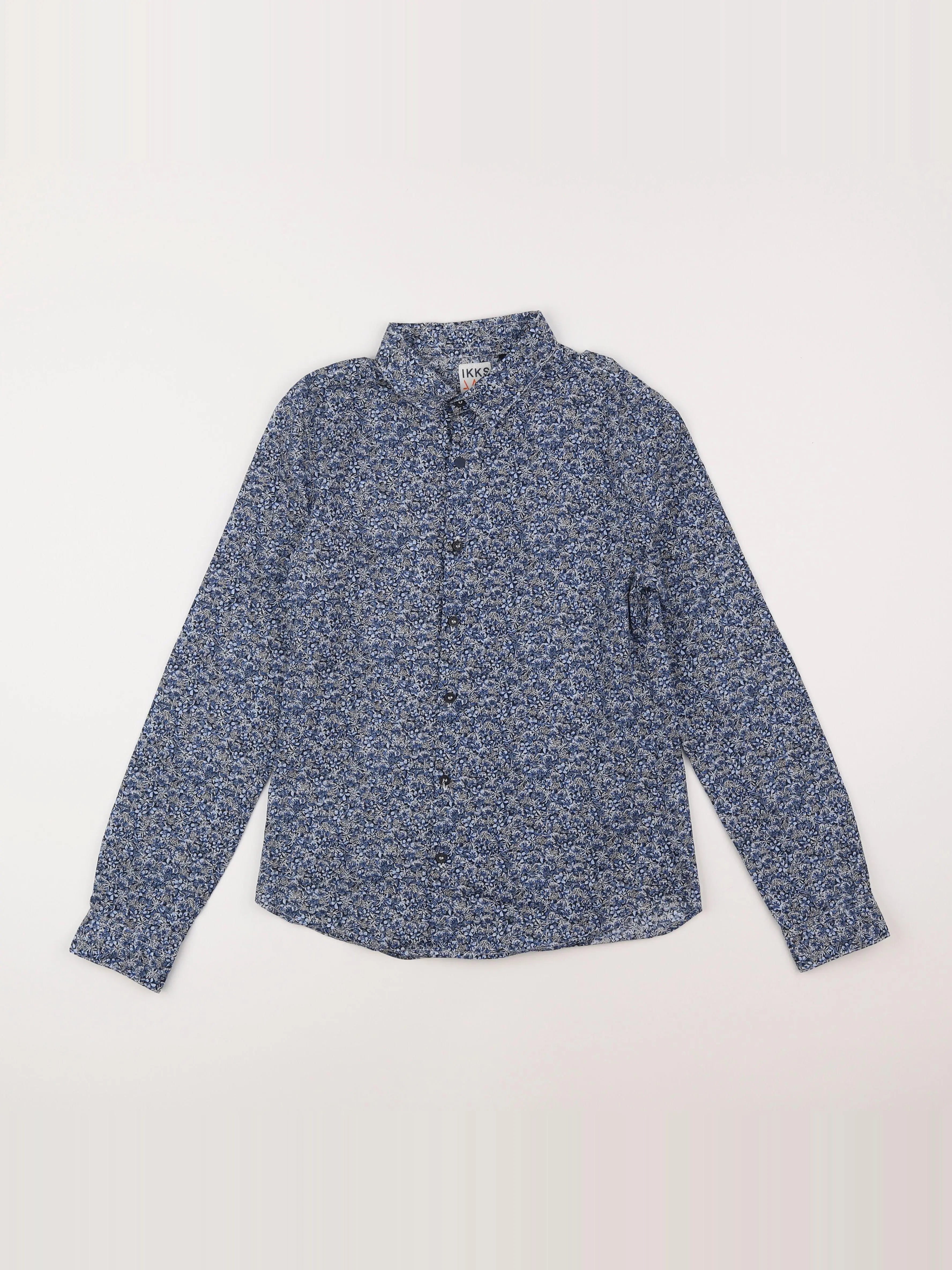 IKKS - chemise bleu - 12 ans