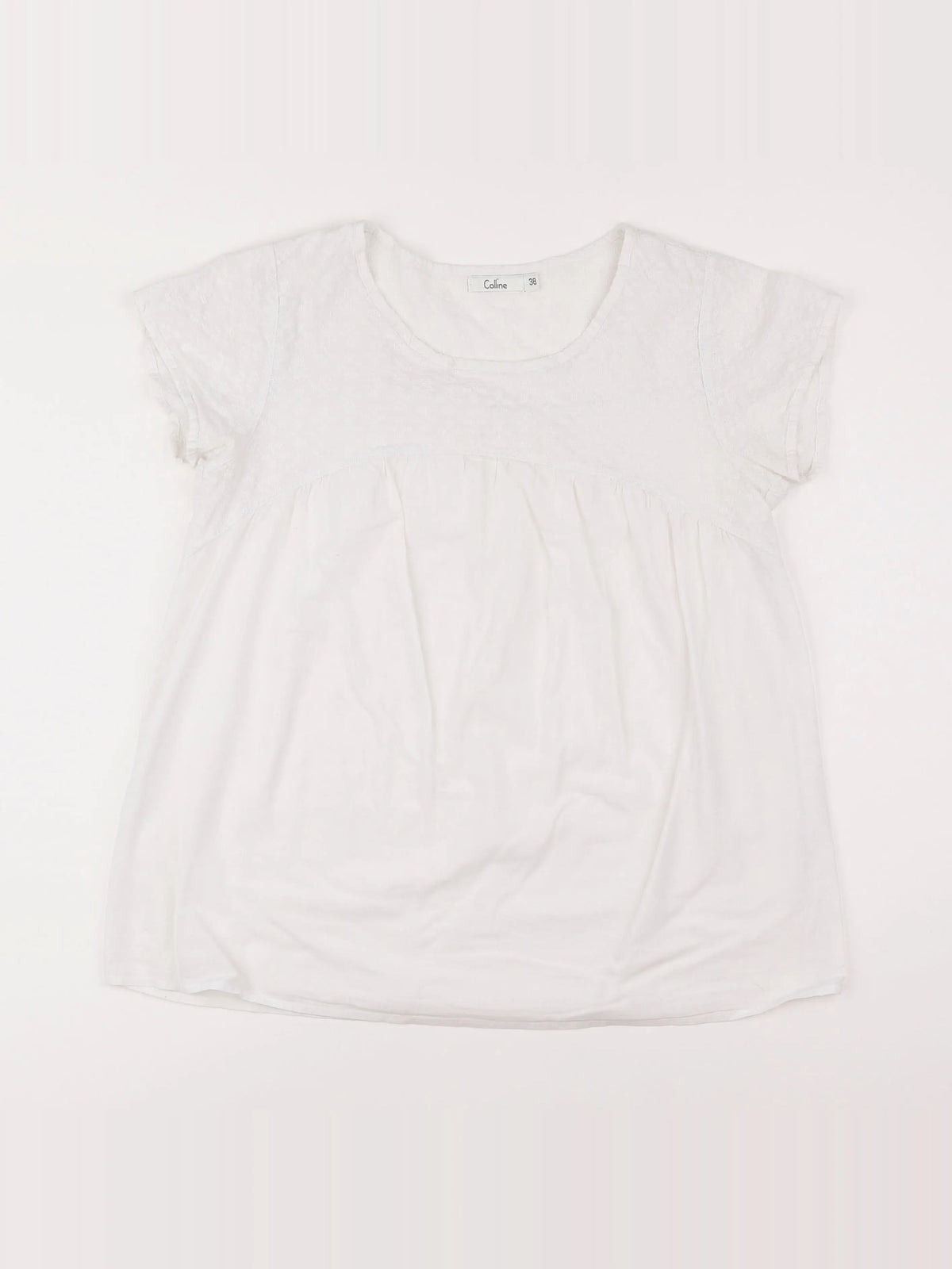 Vertbaudet - blouse grossesse blanc - 38