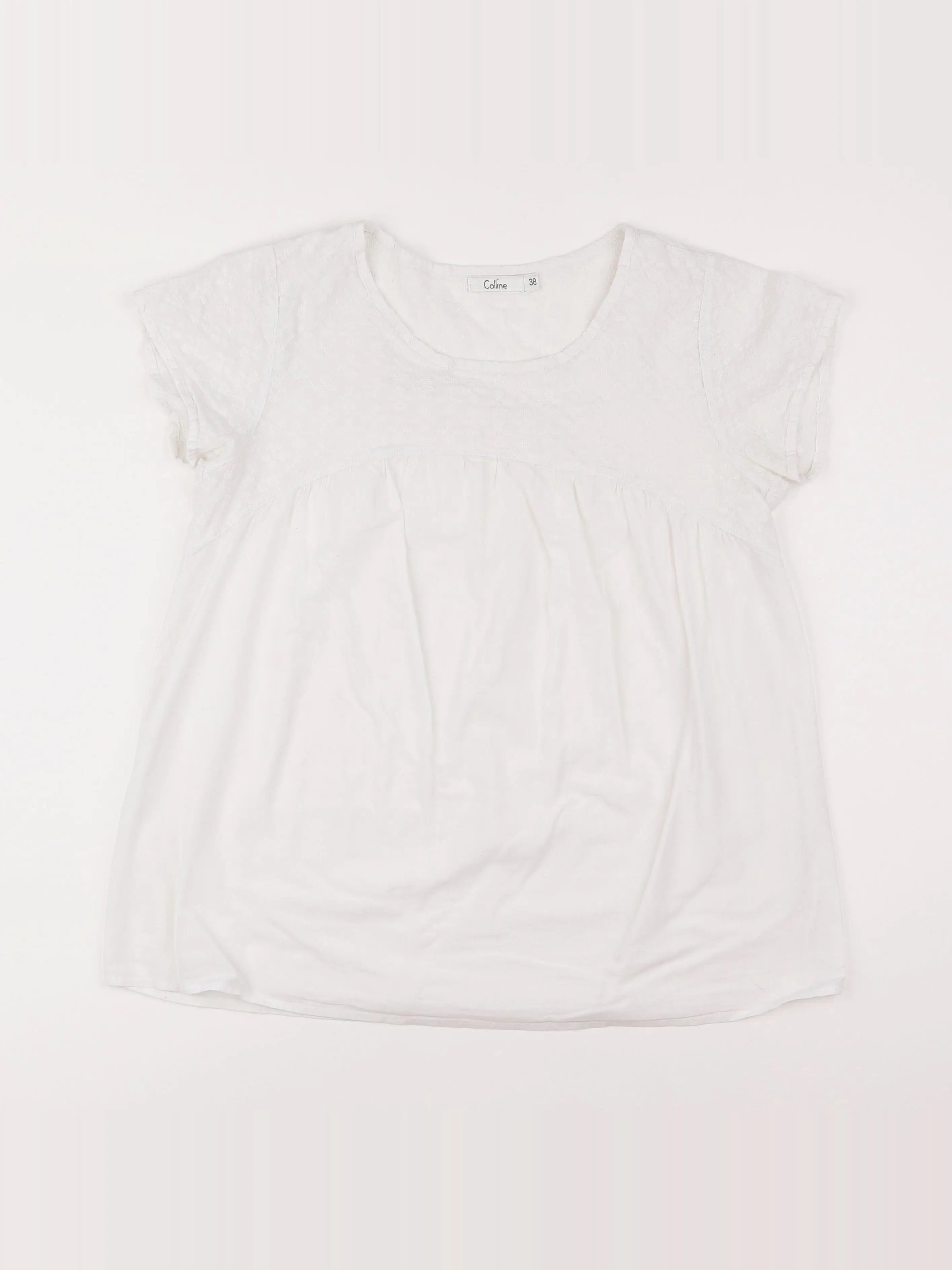 Vertbaudet - blouse grossesse blanc - 38