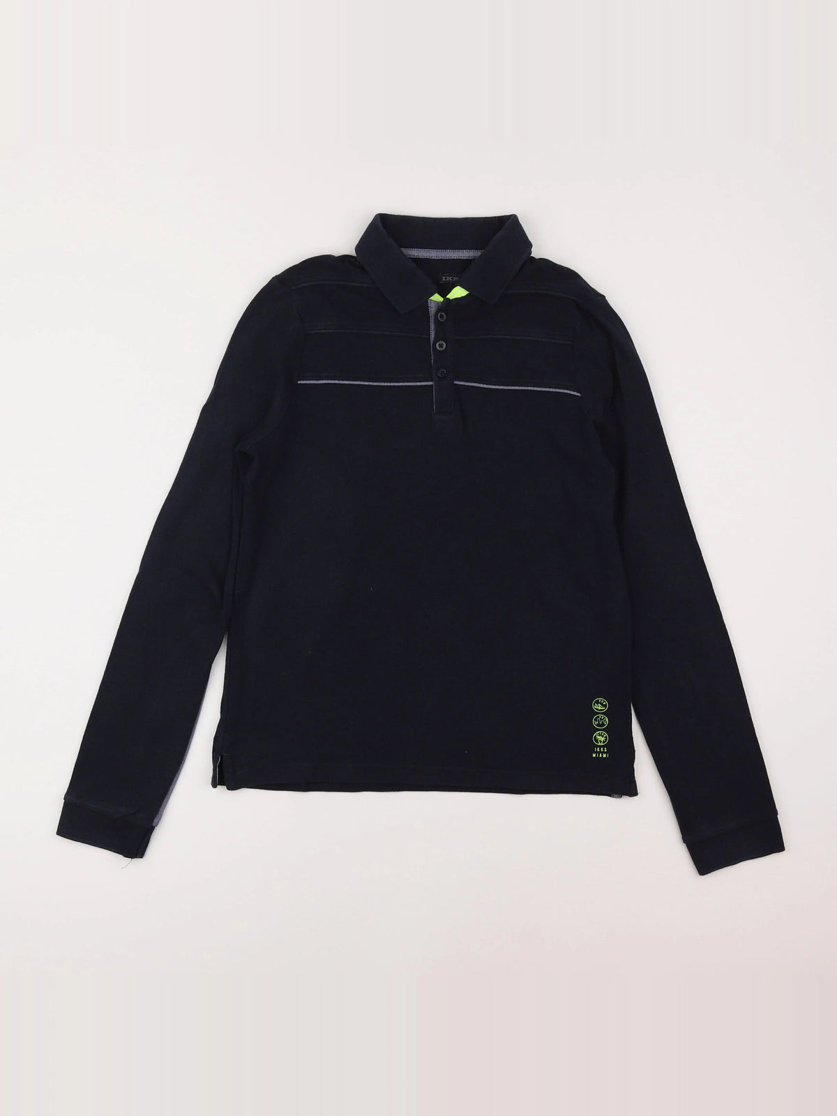 IKKS - polo bleu - 12 ans