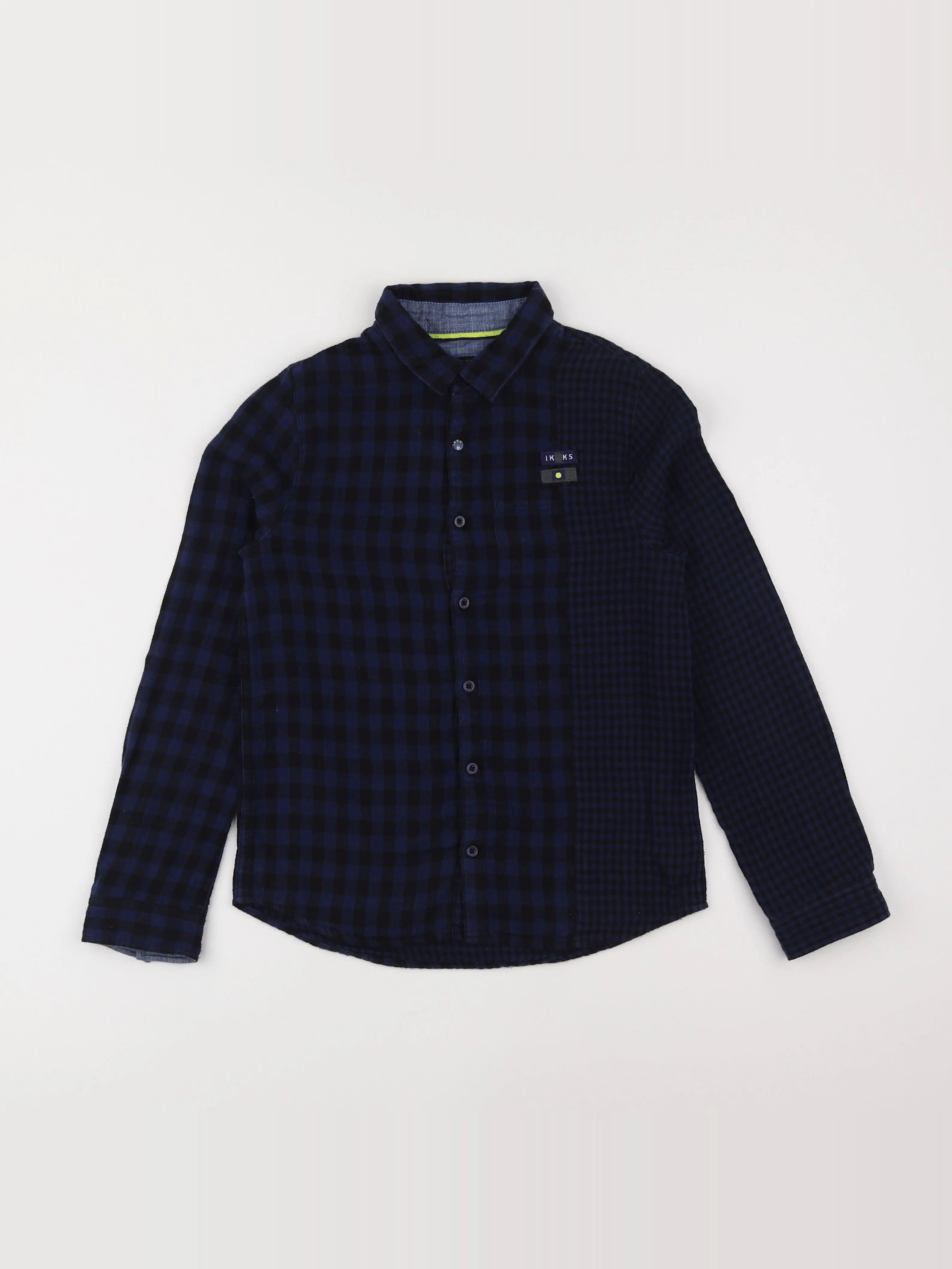 IKKS - chemise bleu - 10 ans
