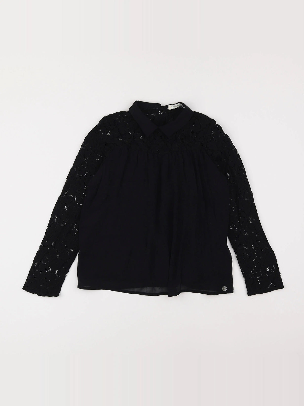 IKKS - blouse noir - 10 ans