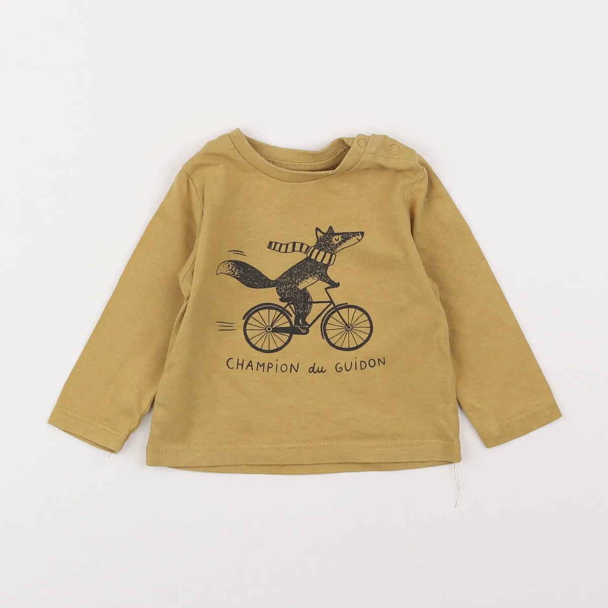 Vertbaudet - tee-shirt jaune - 3 mois