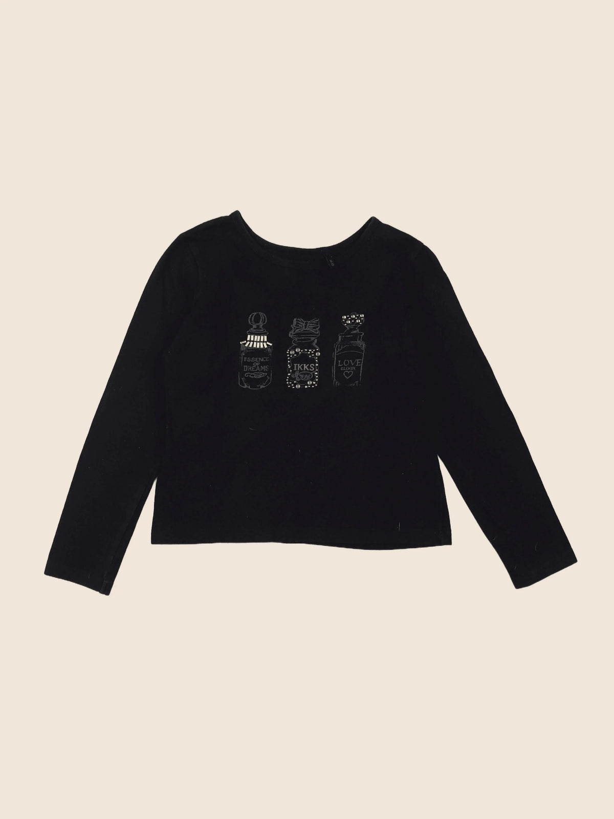 IKKS - tee-shirt noir - 8 ans
