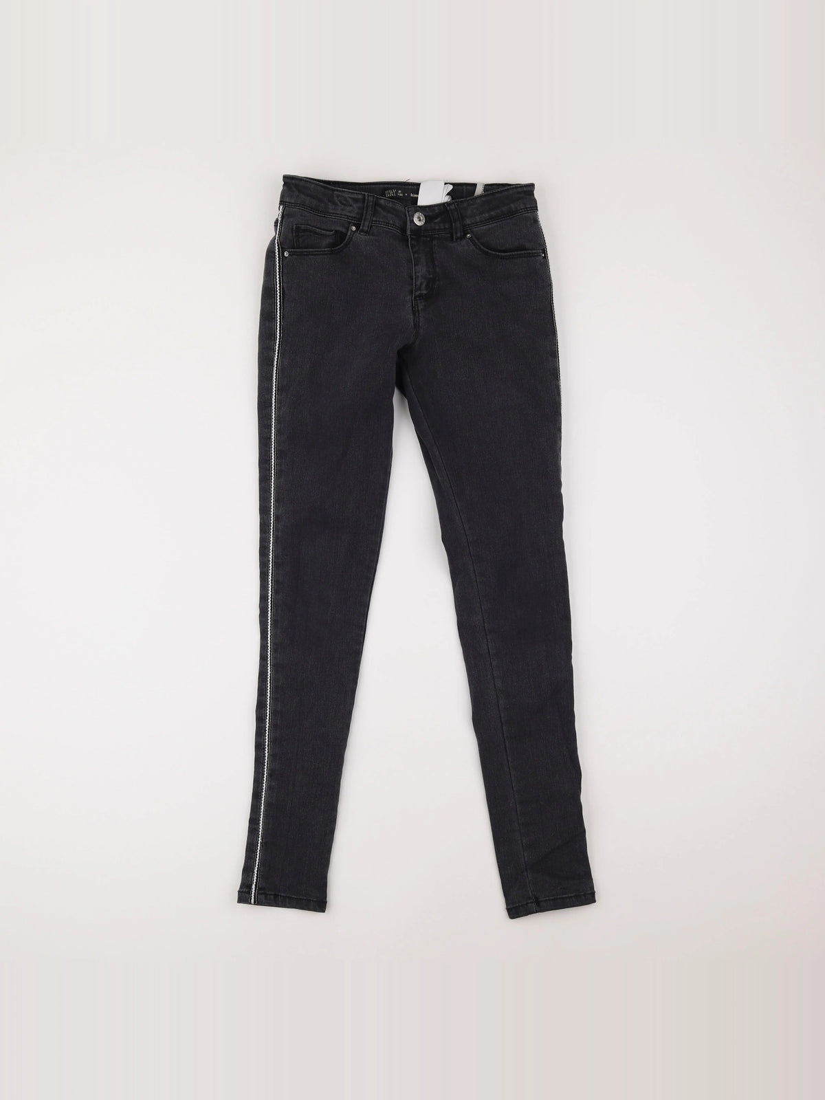 IKKS - jean gris - 14 ans