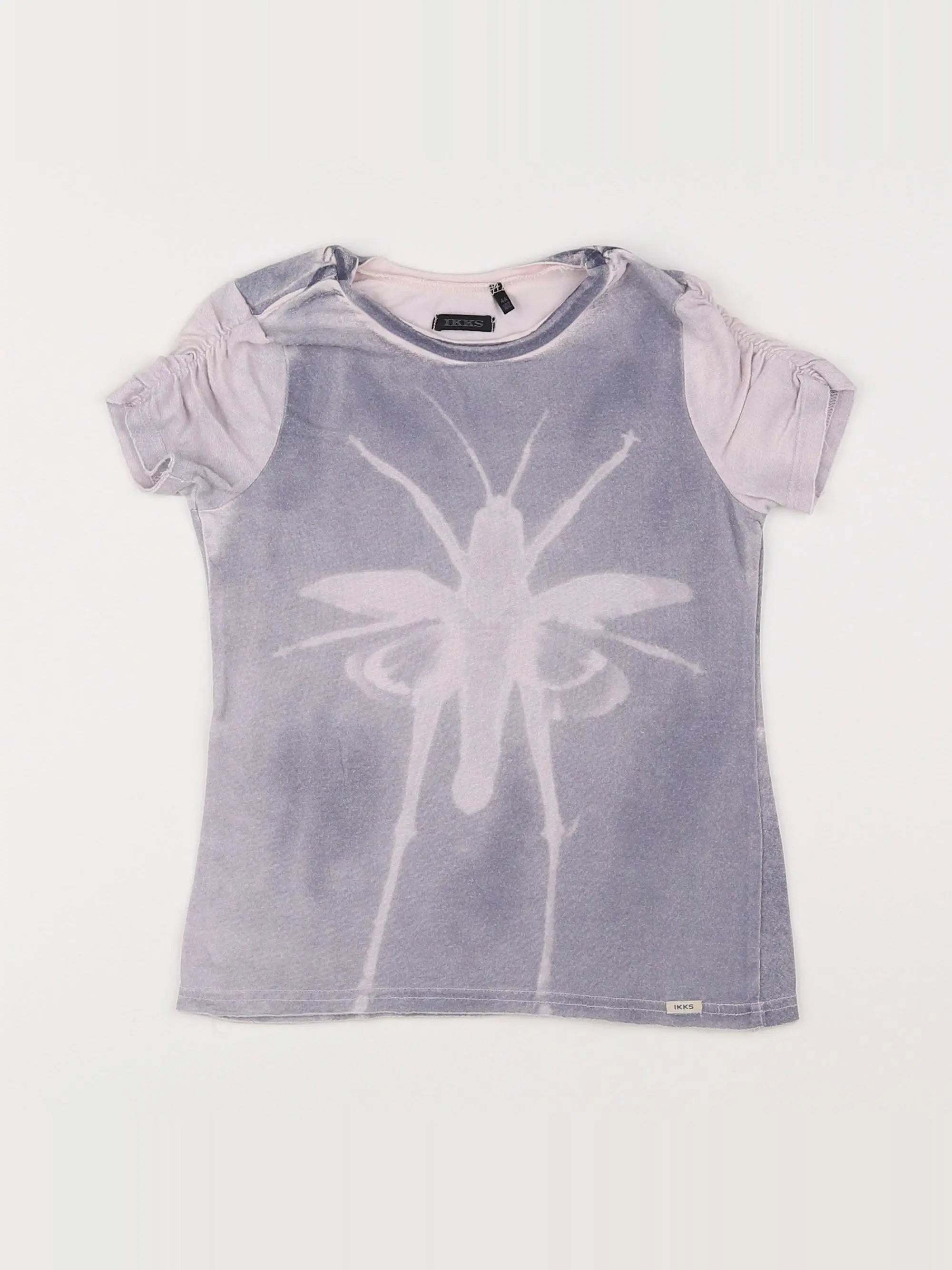 IKKS - tee-shirt gris - 4 ans