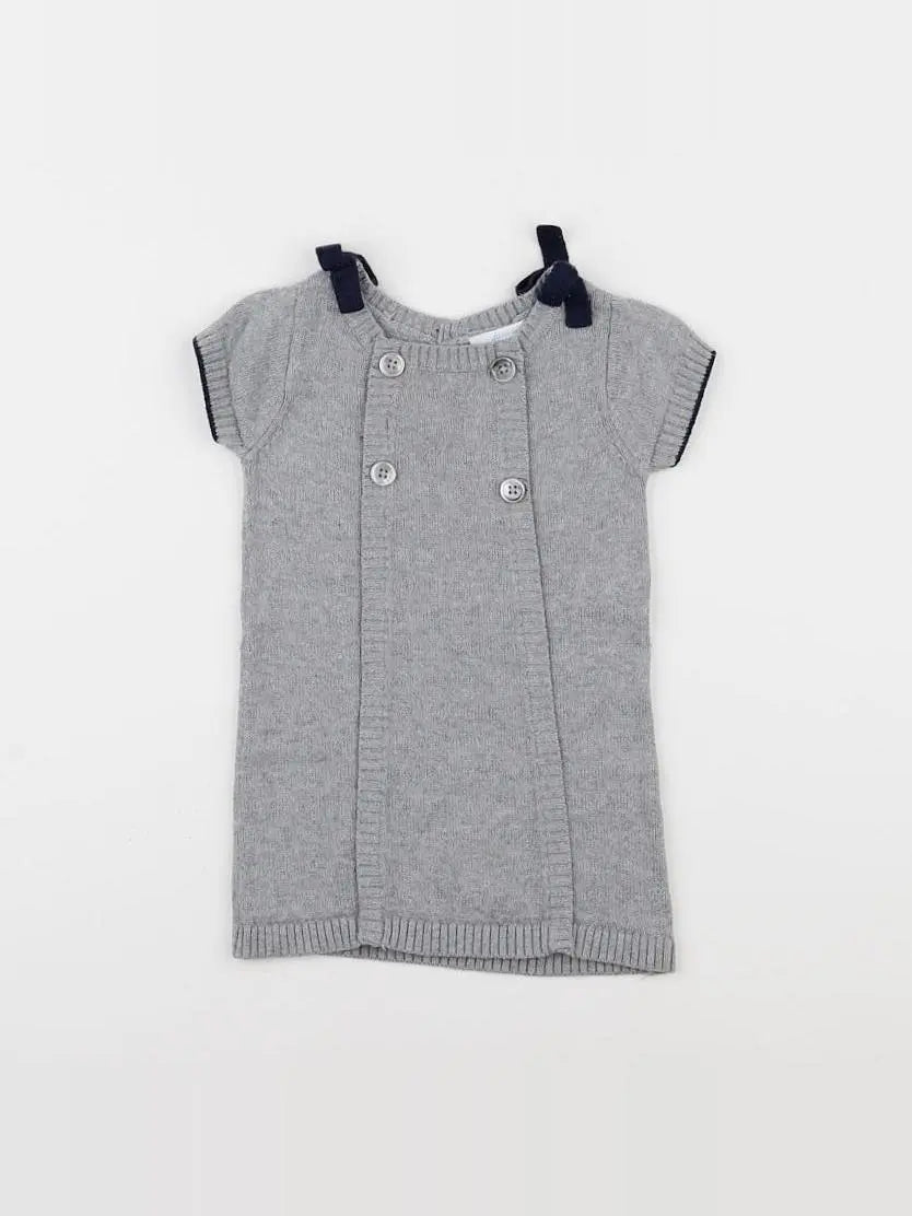 Jacadi - robe gris - 6 mois