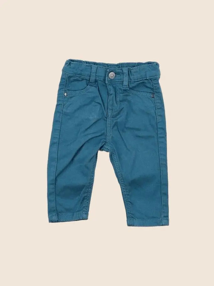 Eden & Victor - pantalon bleu - 6 mois