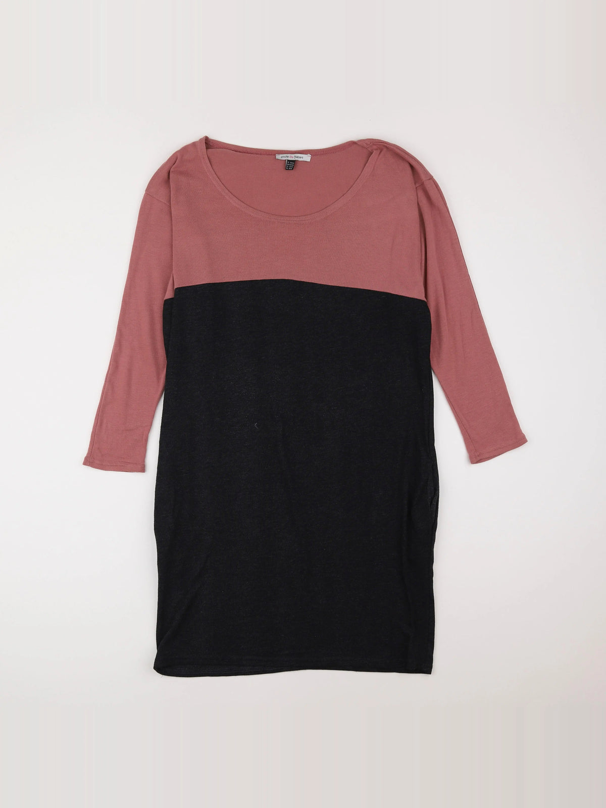 Envie de fraise - robe grossesse gris, rose - 40 à 42